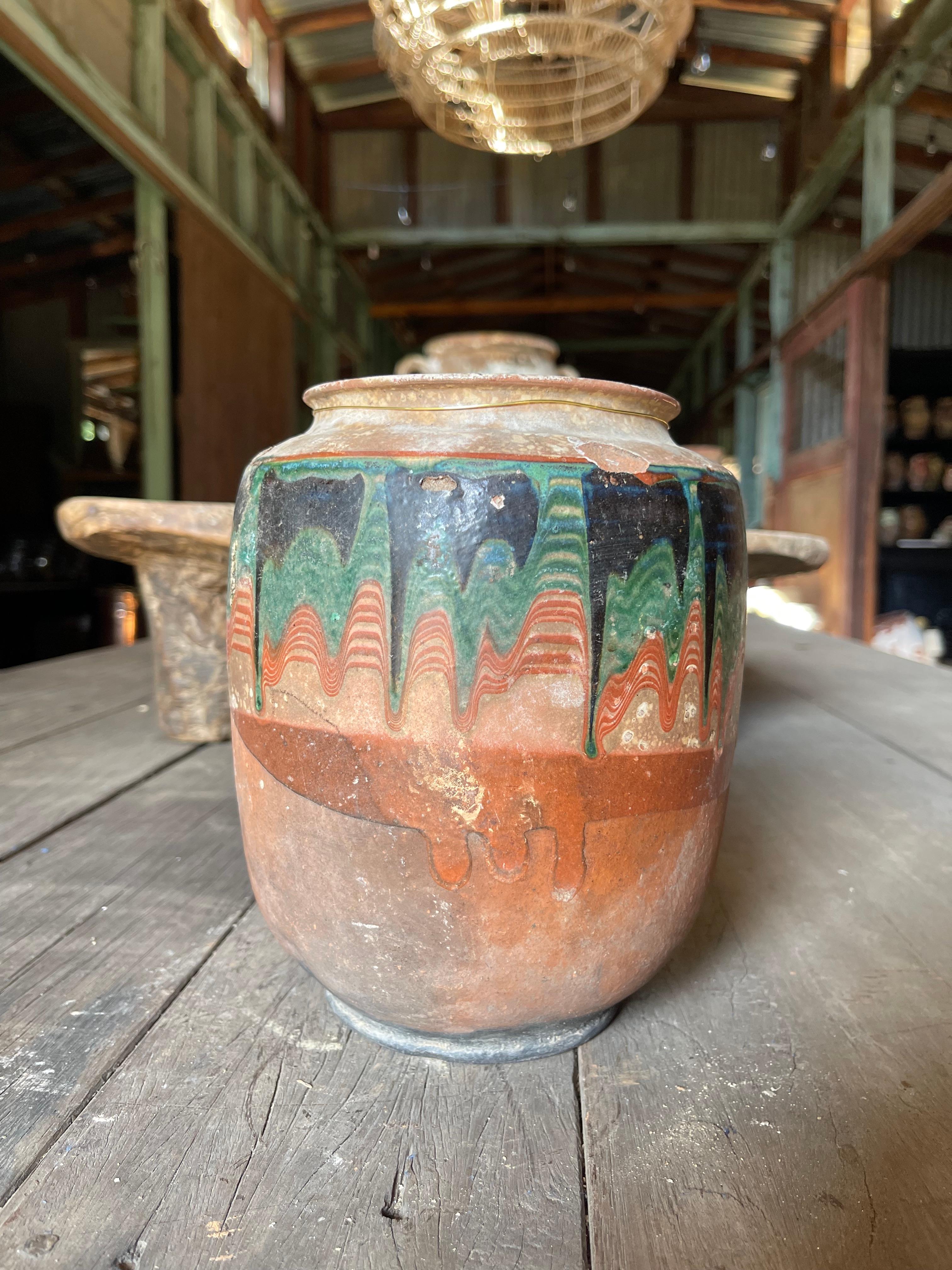 Greco Roman Kınık Küpü (Textured Turkish Vase - Small) 1092 For Sale
