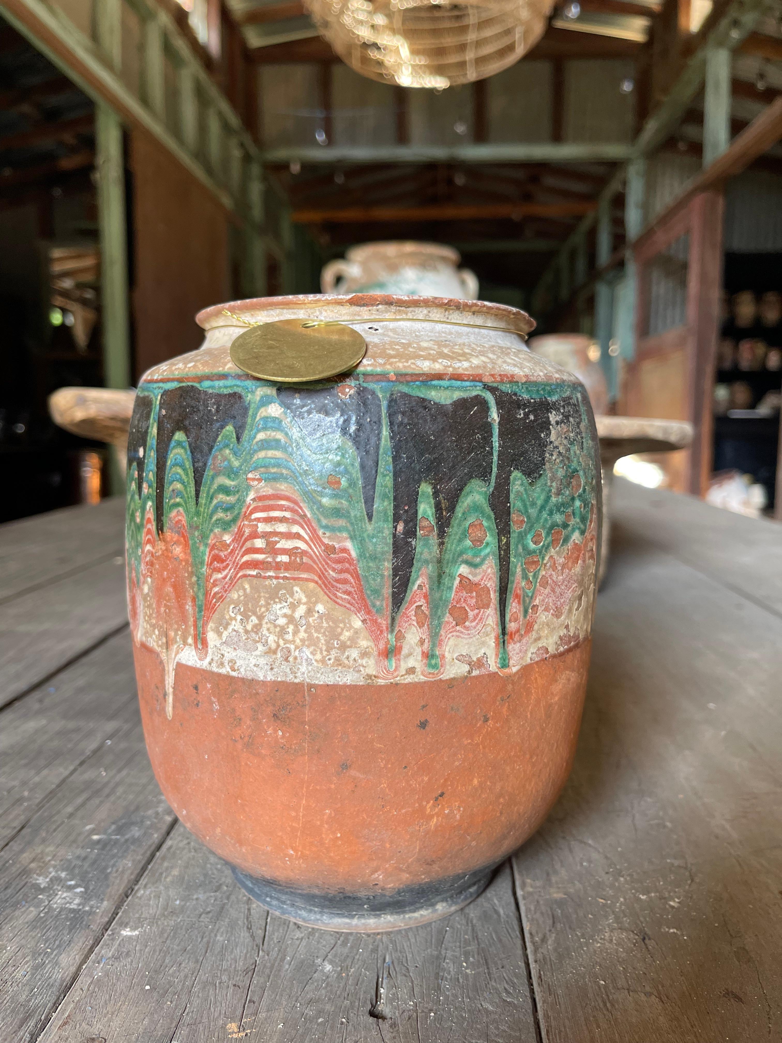 20th Century Kınık Küpü (Textured Turkish Vase - Small) 1092 For Sale