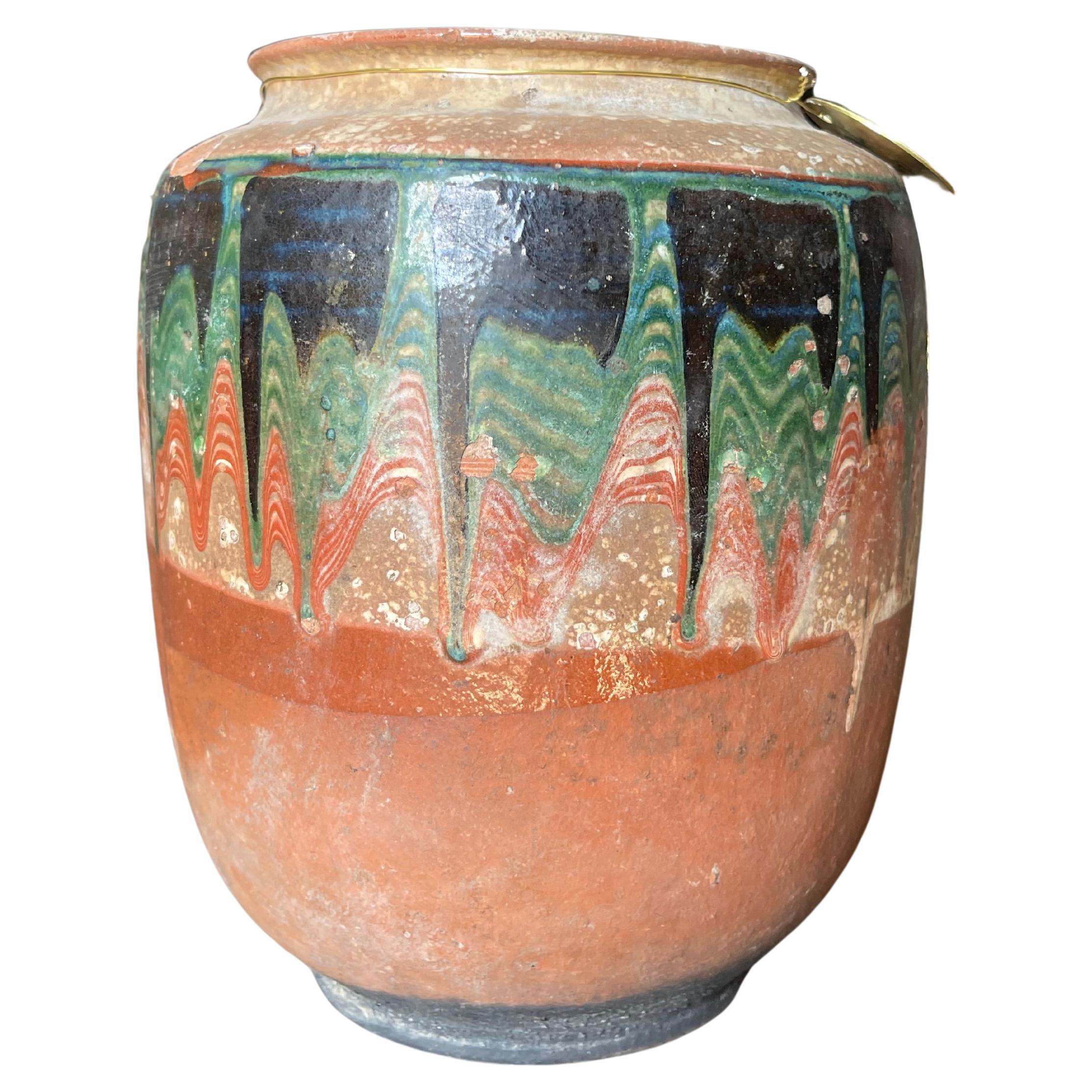 Kınık Küpü (Textured Turkish Vase - Small) 1092