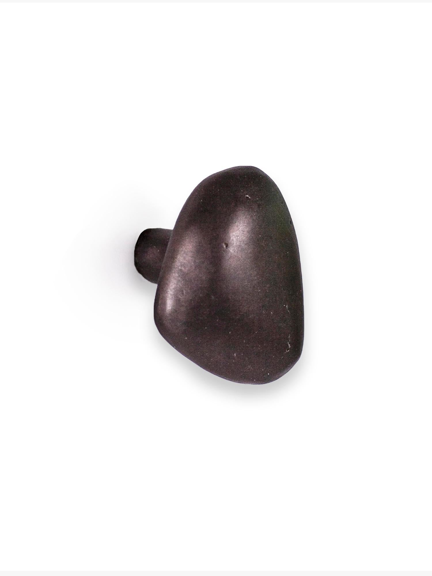 Knobs – Contemporary Aged Brass Knob for Cabinets by Unsim