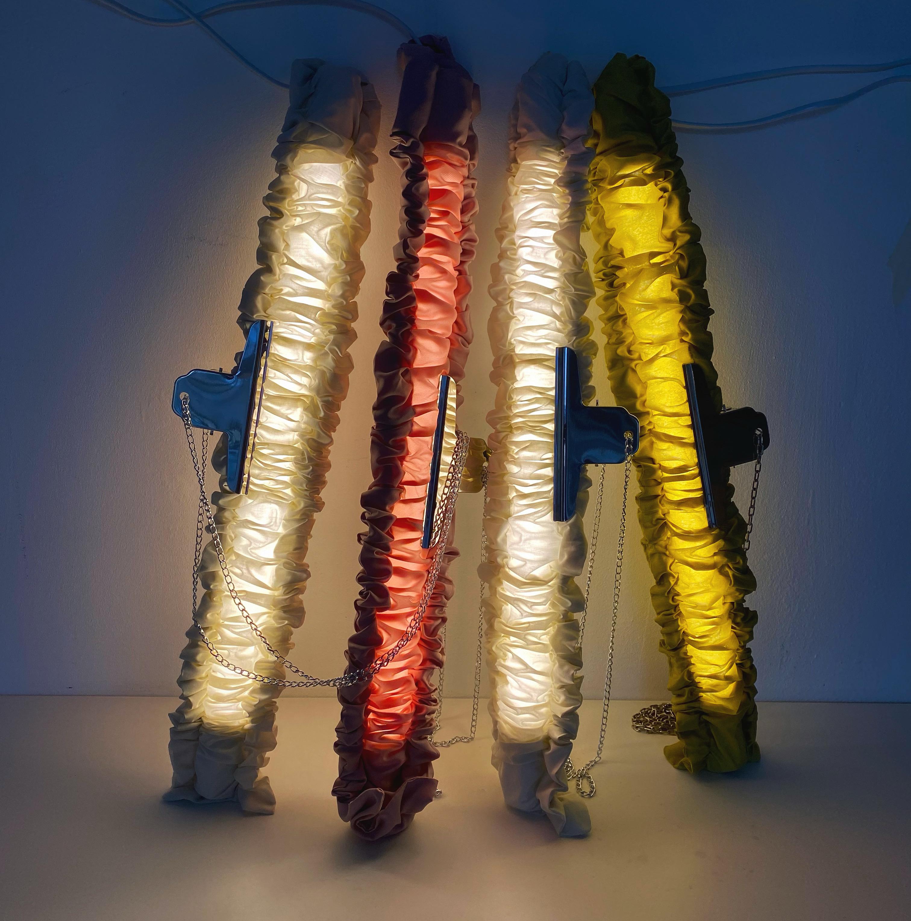 Post-Modern Knock Off Neon by Ebba Lindgren For Sale