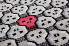 Knock Out Carpet, Handwoven in Wool, 100 Knots, Giulio Iacchetti