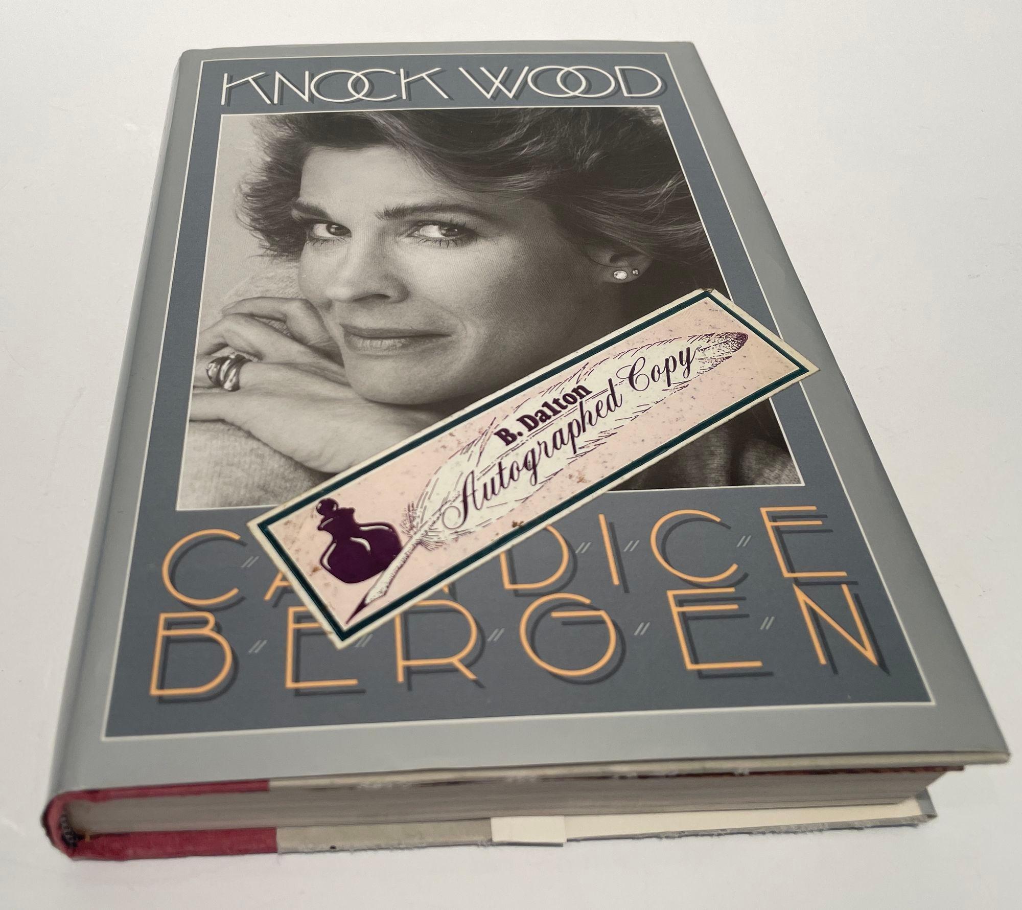 Knock Wood by Candice Bergen signed and autographed book.
Candice Bergen KNOCK WOOD 1984 First Edition 1st Printing Autobiography.
Candice Bergen’s best selling 1984 memoir: an “engaging, intelligent, and wittily self-deprecating autobiography” (The