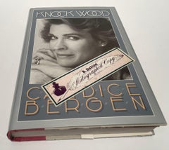 Knock Wood by Candice Bergen Signed Hardcover Book