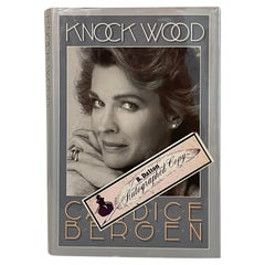 Knock Wood von Candice Bergen, signiertes Hardcoverbuch
