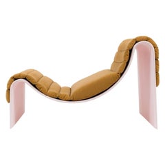 Loungesessel aus Fiberglas mit Kissen von Asa Pingree, Knockabout