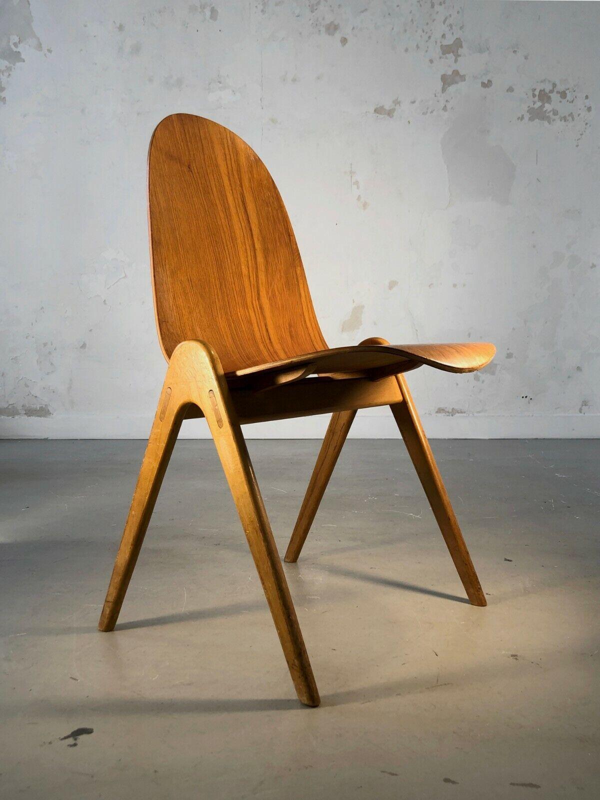 SCANDINAVIAN MODERN MODERNIST „Knockdown“-Kronleuchter von YNGVE EKSTROM, Schweden, 1960 im Angebot 8