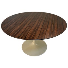 Knoll 6-8 seater Table in Macassar Ebony
