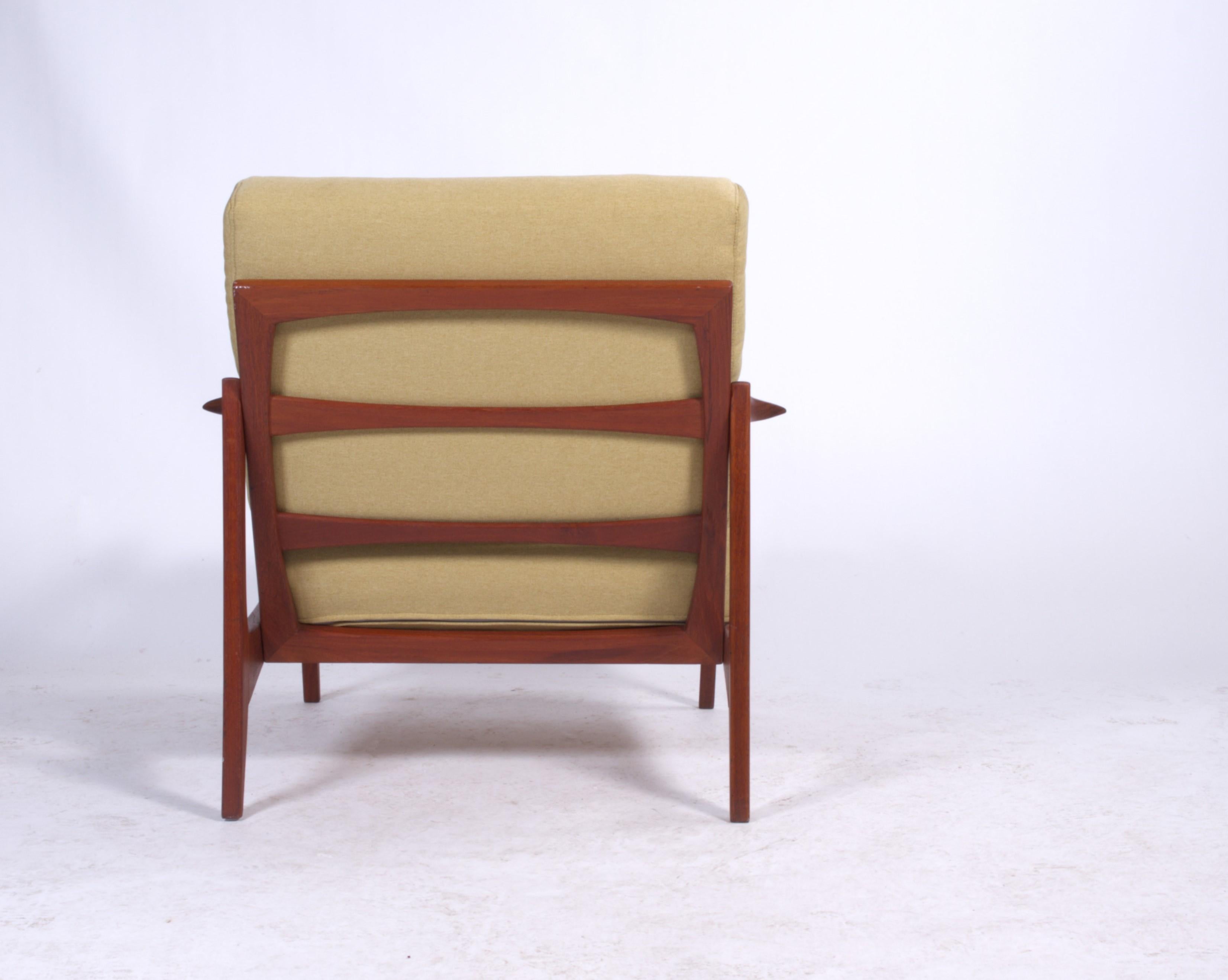 German Knoll Antimott Easy Chair 1950s-1960s Teak