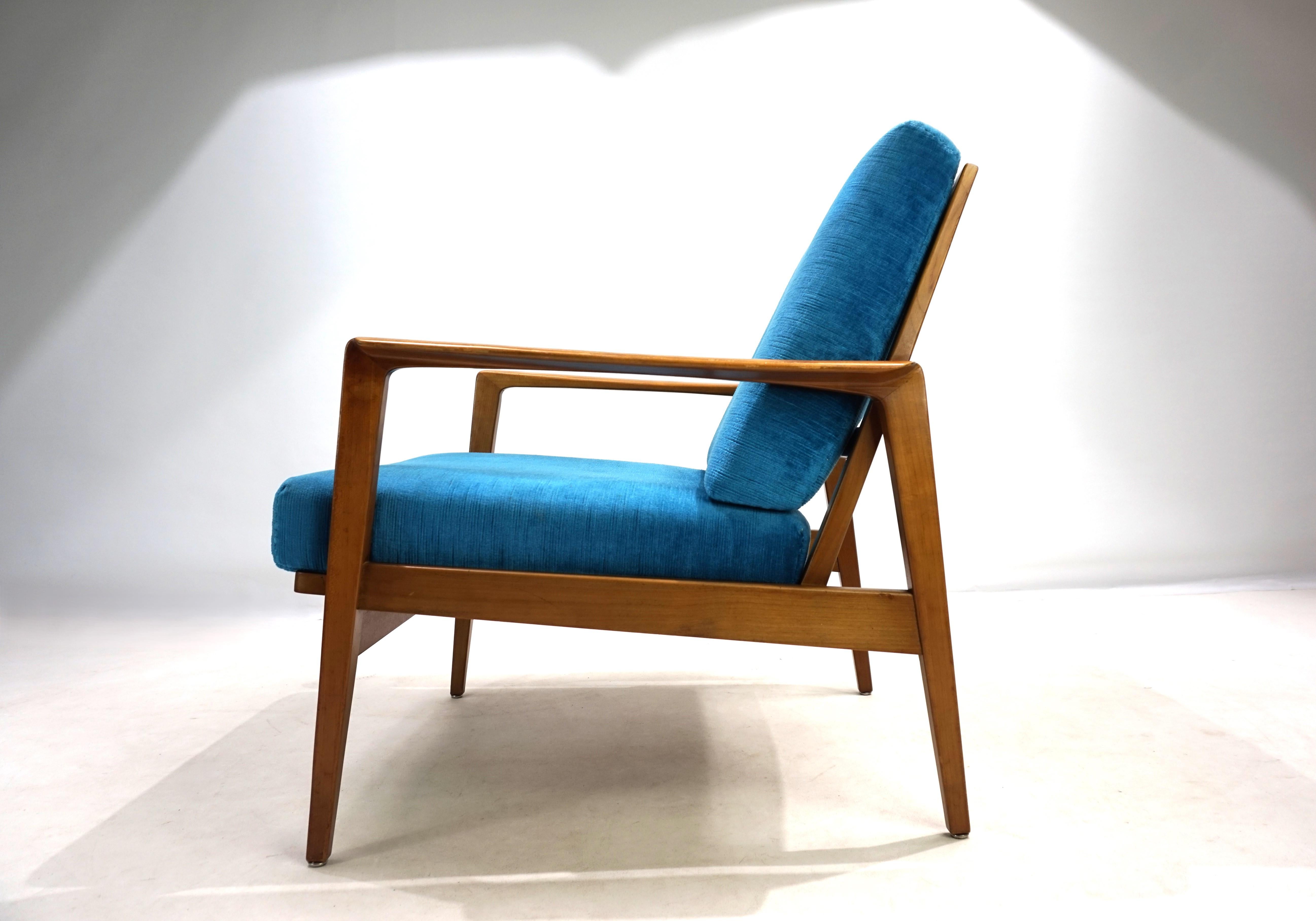 Knoll Antimott lounge chair by Wilhelm Knoll, 1960 For Sale 6