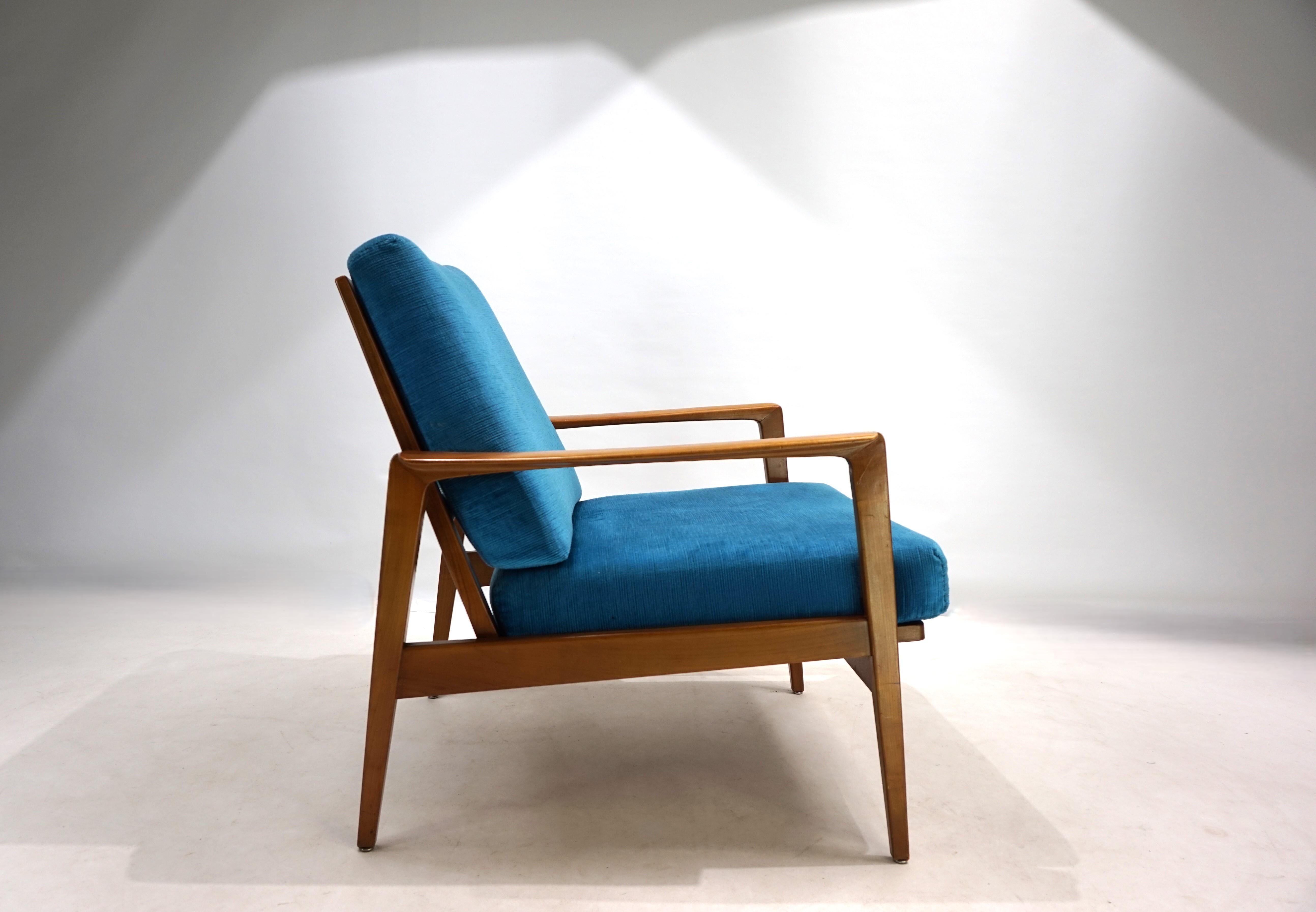 Knoll Antimott lounge chair by Wilhelm Knoll, 1960 For Sale 10