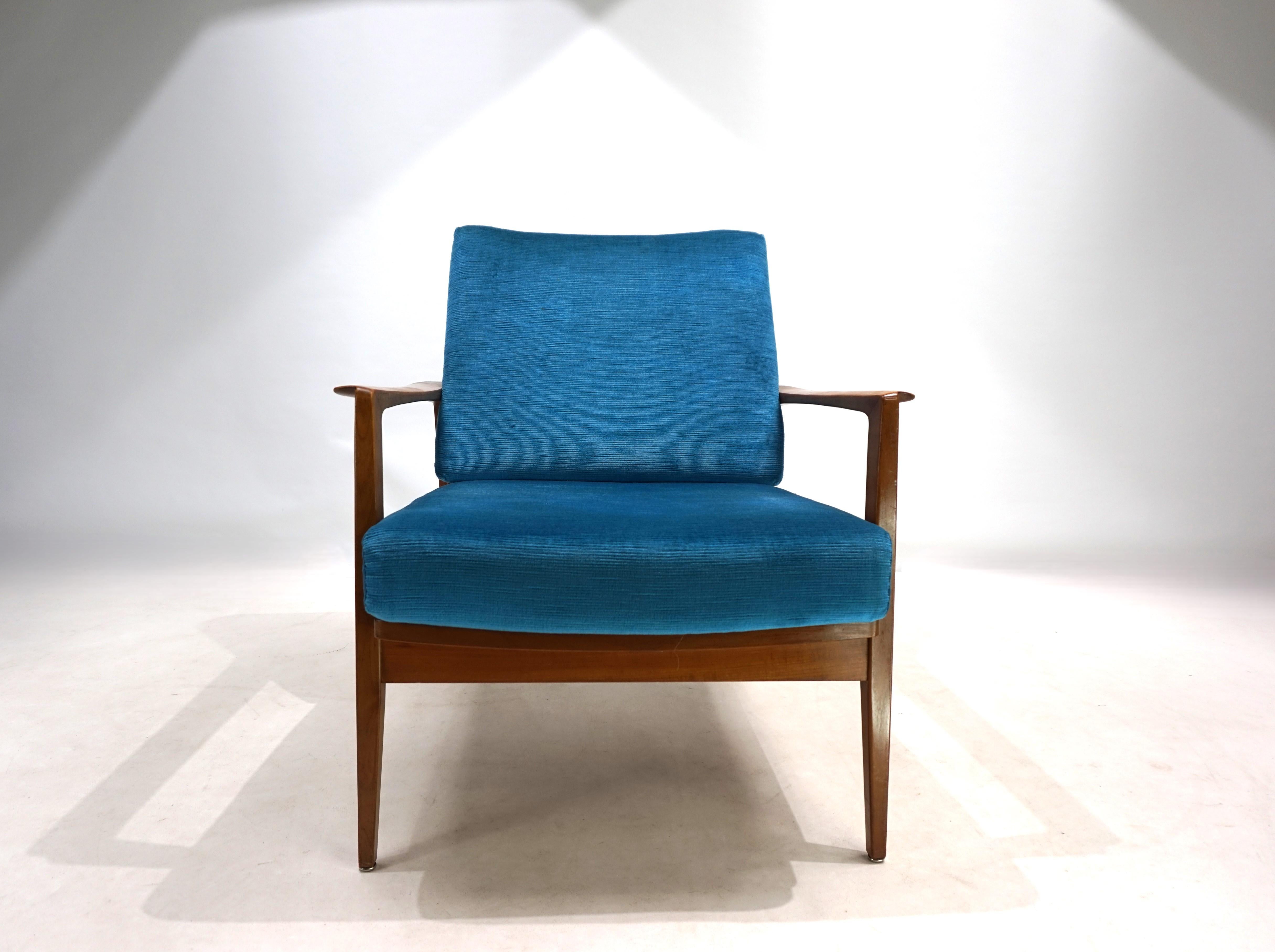 Knoll Antimott lounge chair by Wilhelm Knoll, 1960 For Sale 12