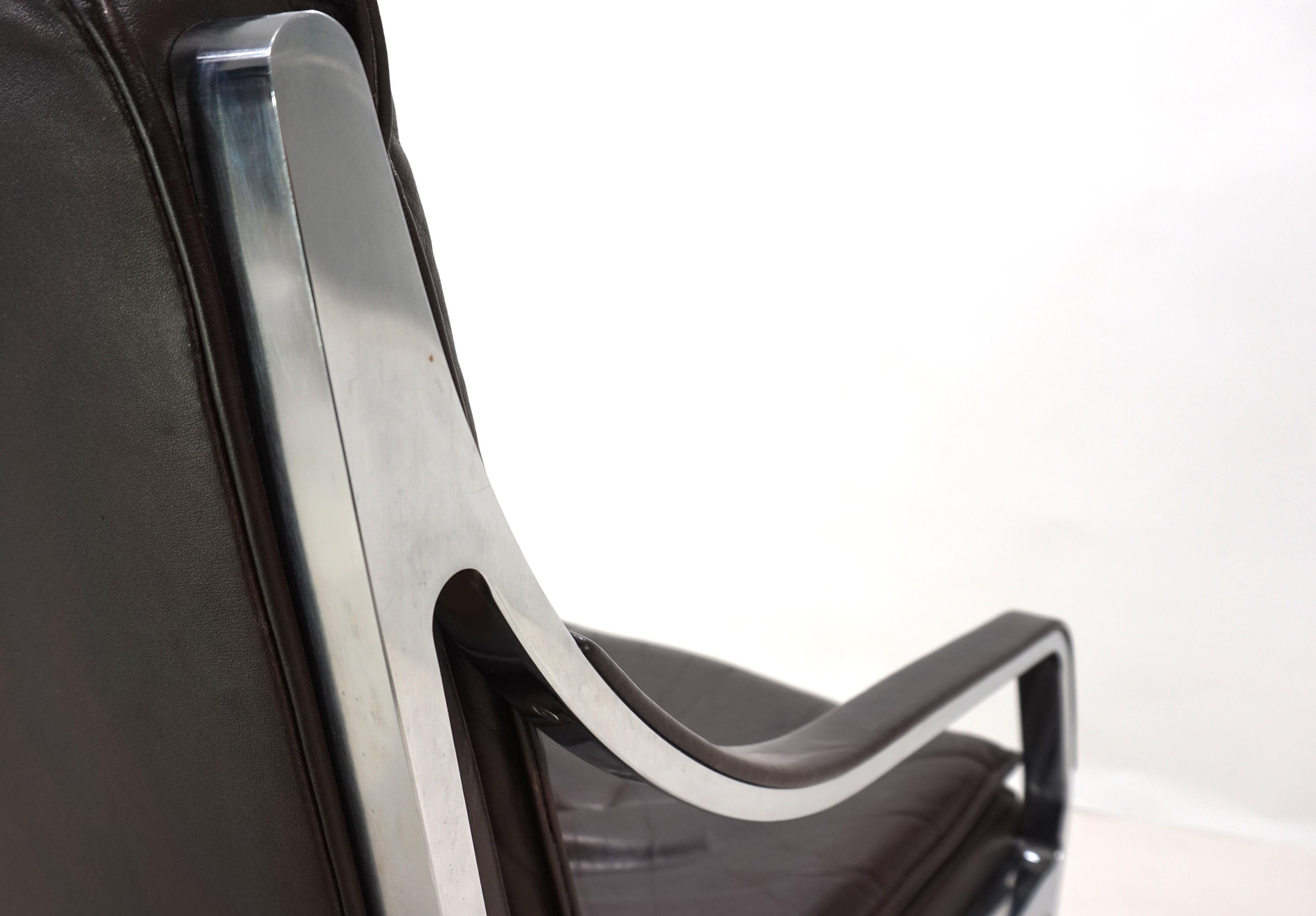 Chaise longue en cuir Knoll Art Collectional par Rudolf I. Glatzel, 1970 en vente 2