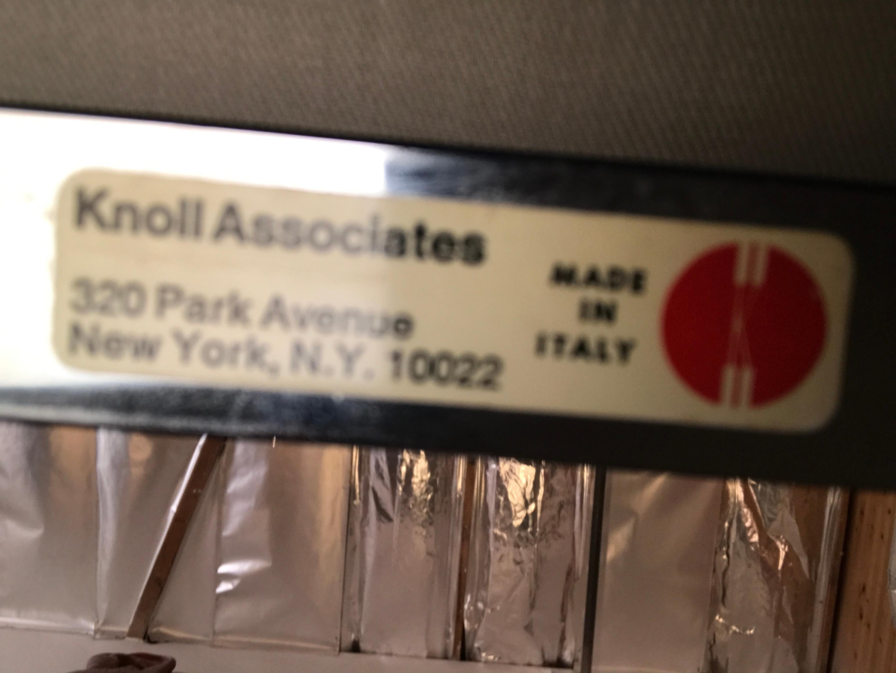 Knoll Associates Couch, Park Avenue, New York, Made in Italy For Sale 3