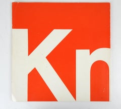 Knoll au Louvre Catalog 1972 Paris Exhibition Book