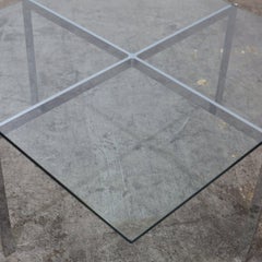 Knoll Barcelona Glass Coffee Table