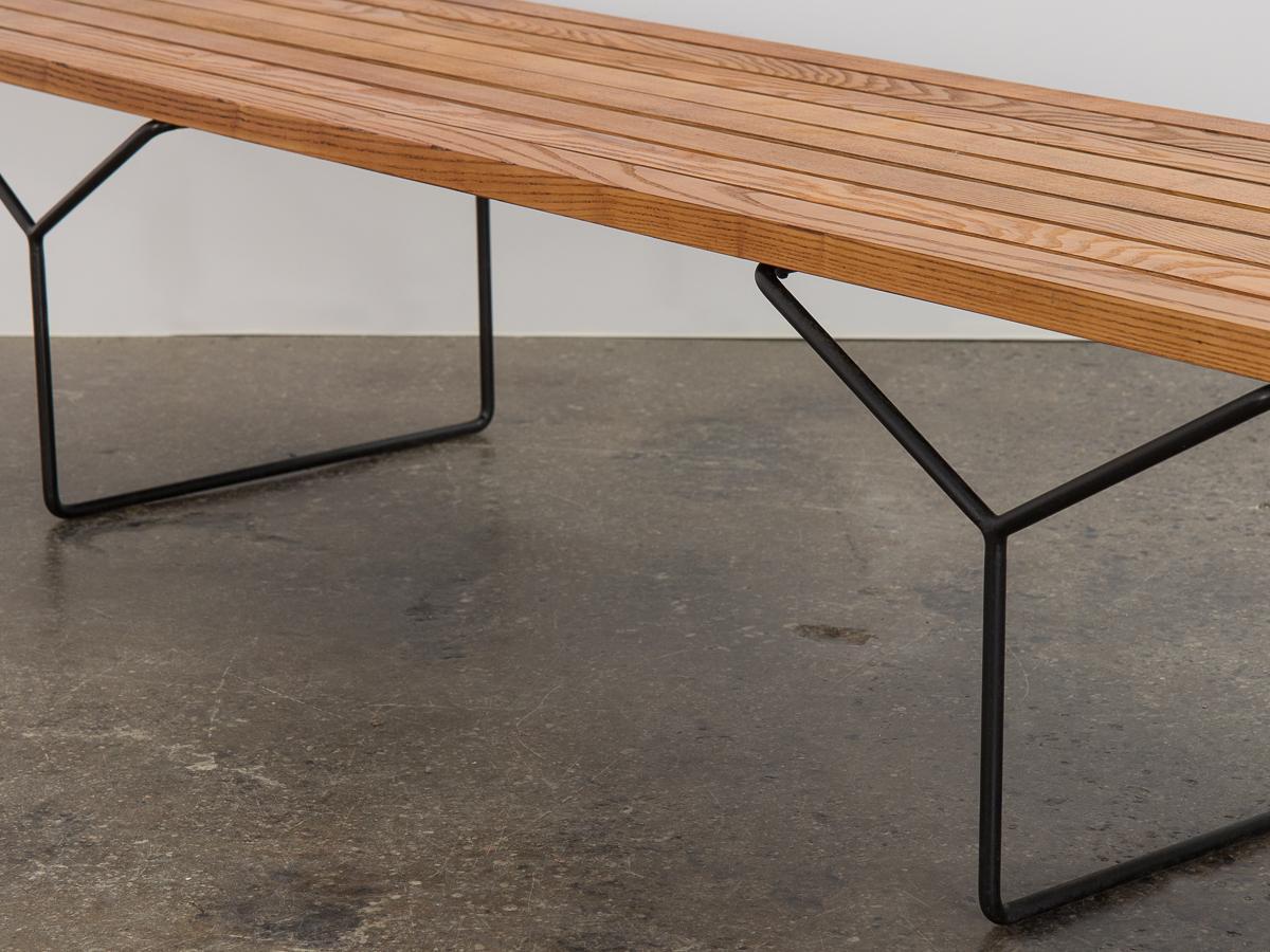 Oak Knoll Bertoia Bench