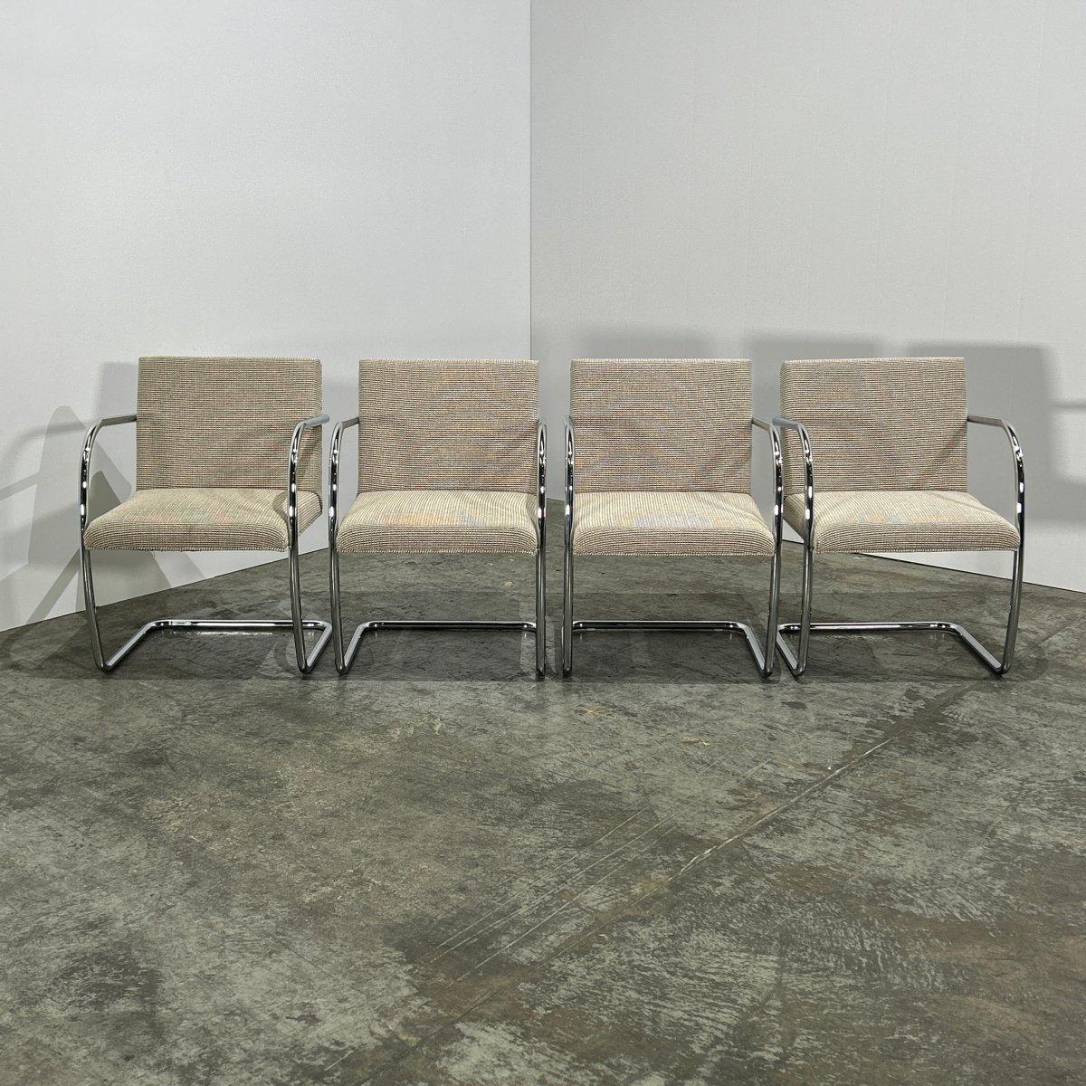 20ième siècle Chaise Knoll Brno grise de Ludwig Mies van der Rohe en vente