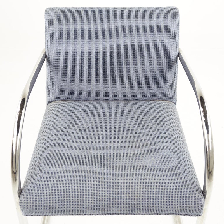 Knoll Brno Mid Century Chairs, Set of 4 For Sale 5
