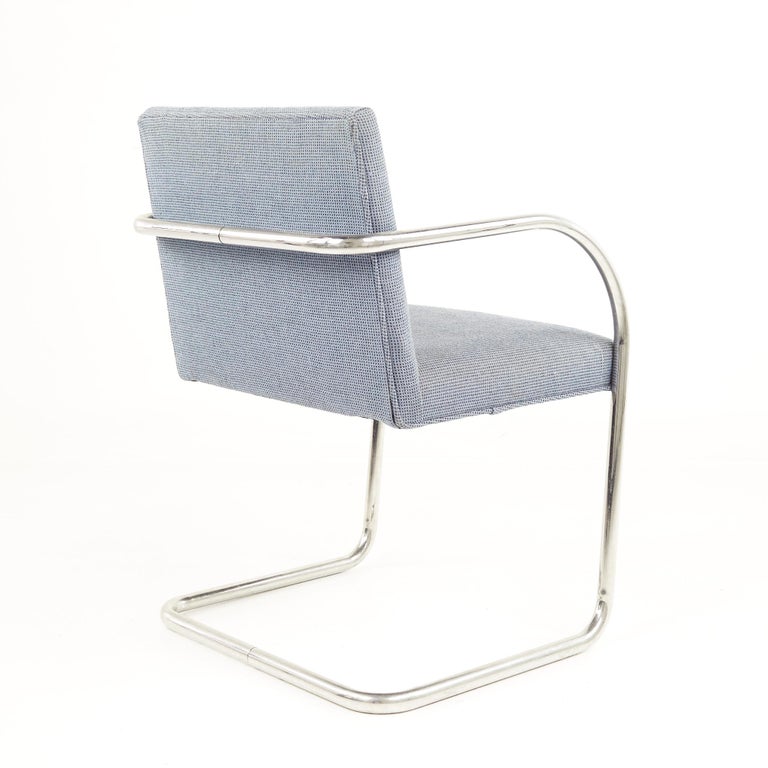 Upholstery Knoll Brno Mid Century Chairs, Set of 4 For Sale