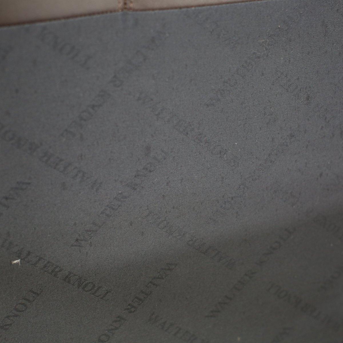 Sofá Knoll Fabricius de piel marrón en venta 8