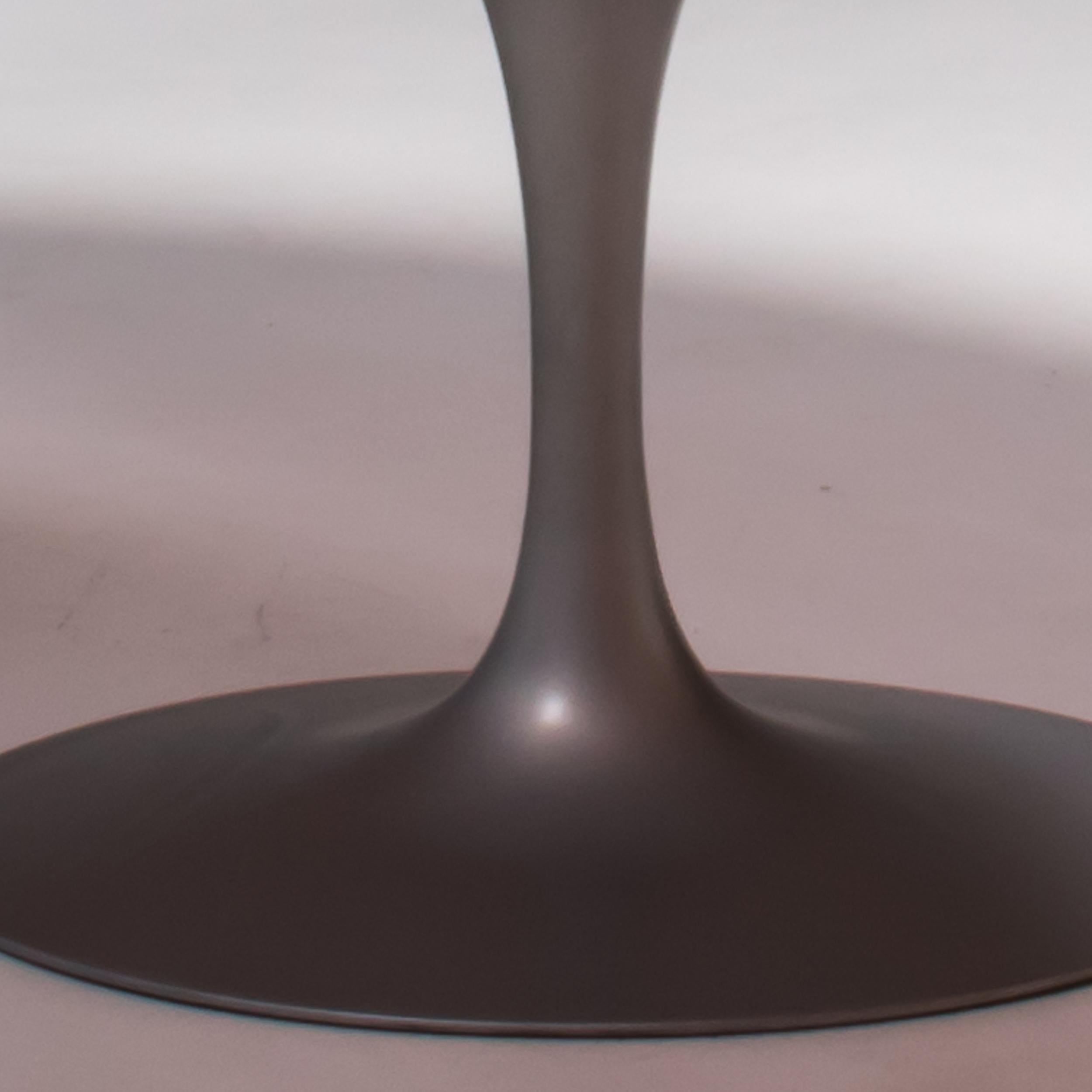 Knoll by Eero Saarinen Oak Wooden Oval Pedestal Dining Table 2
