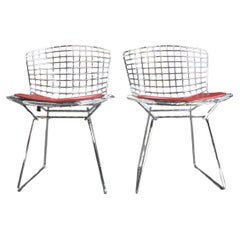 Knoll by Harry Bertoia Dining Chairs, Set of 4
