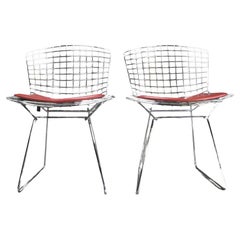 Knoll by Harry Bertoia Dining Chairs, Set of Four