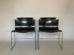 Knoll chairs by Massimo Vagnelli 1985