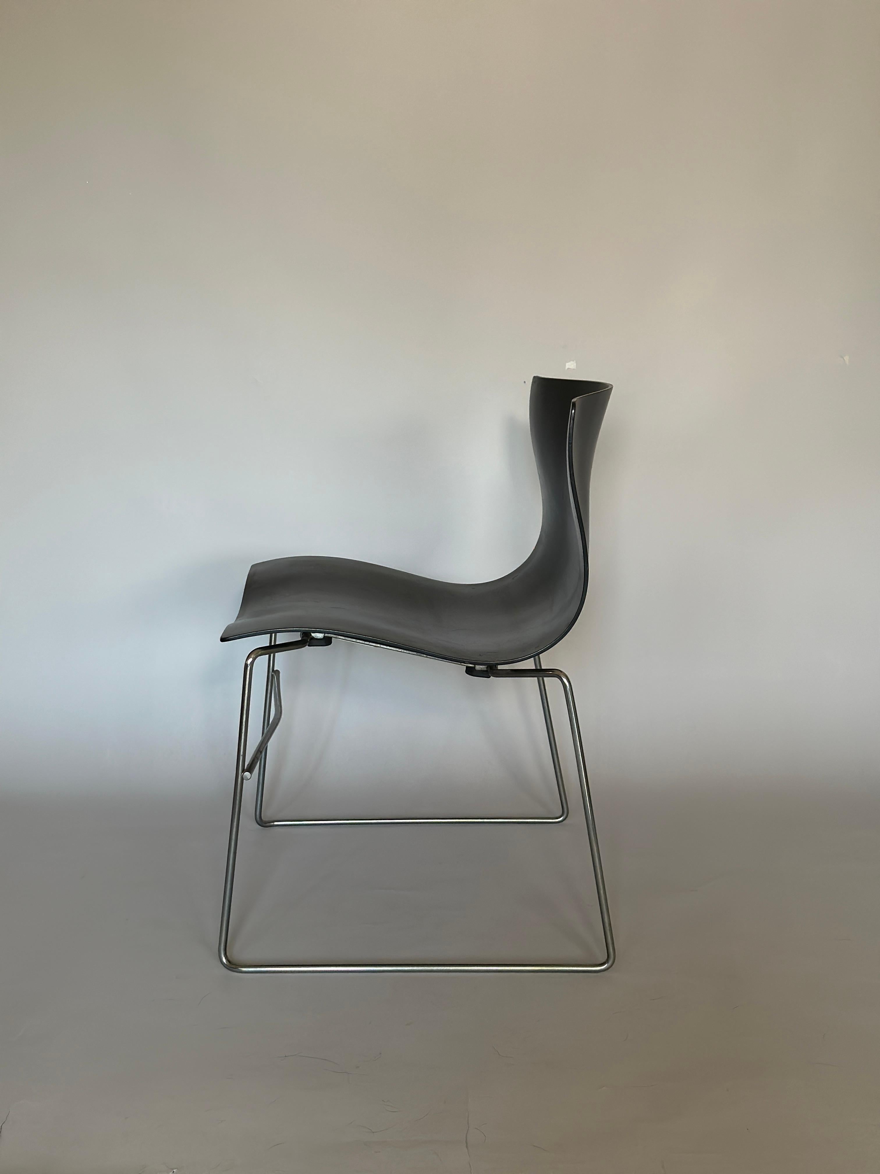 Late 20th Century Knoll chairs by Massimo Vagnelli 1985 For Sale