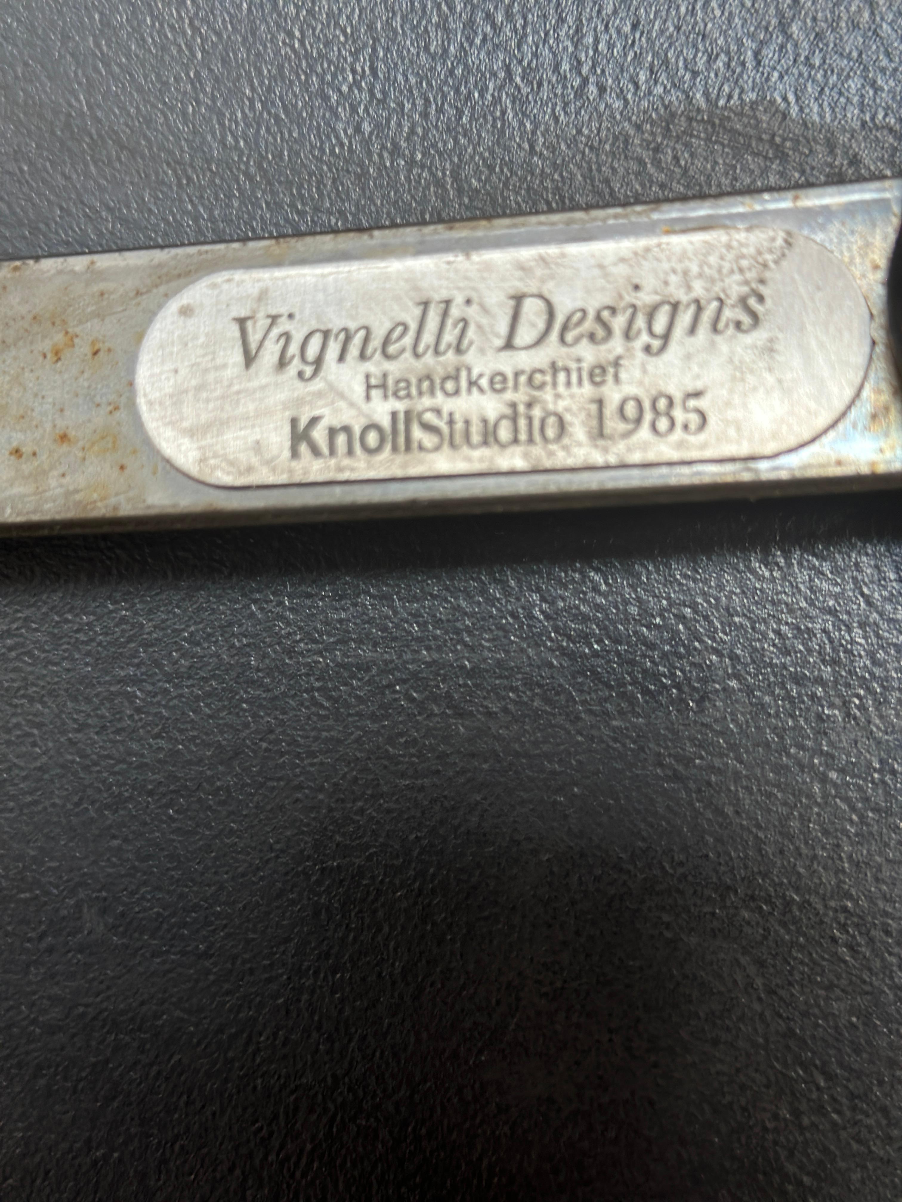 Knoll chairs by Massimo Vagnelli 1985 For Sale 1