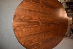 Knoll Chrome and Rosewood Conference or Dining Table 96"