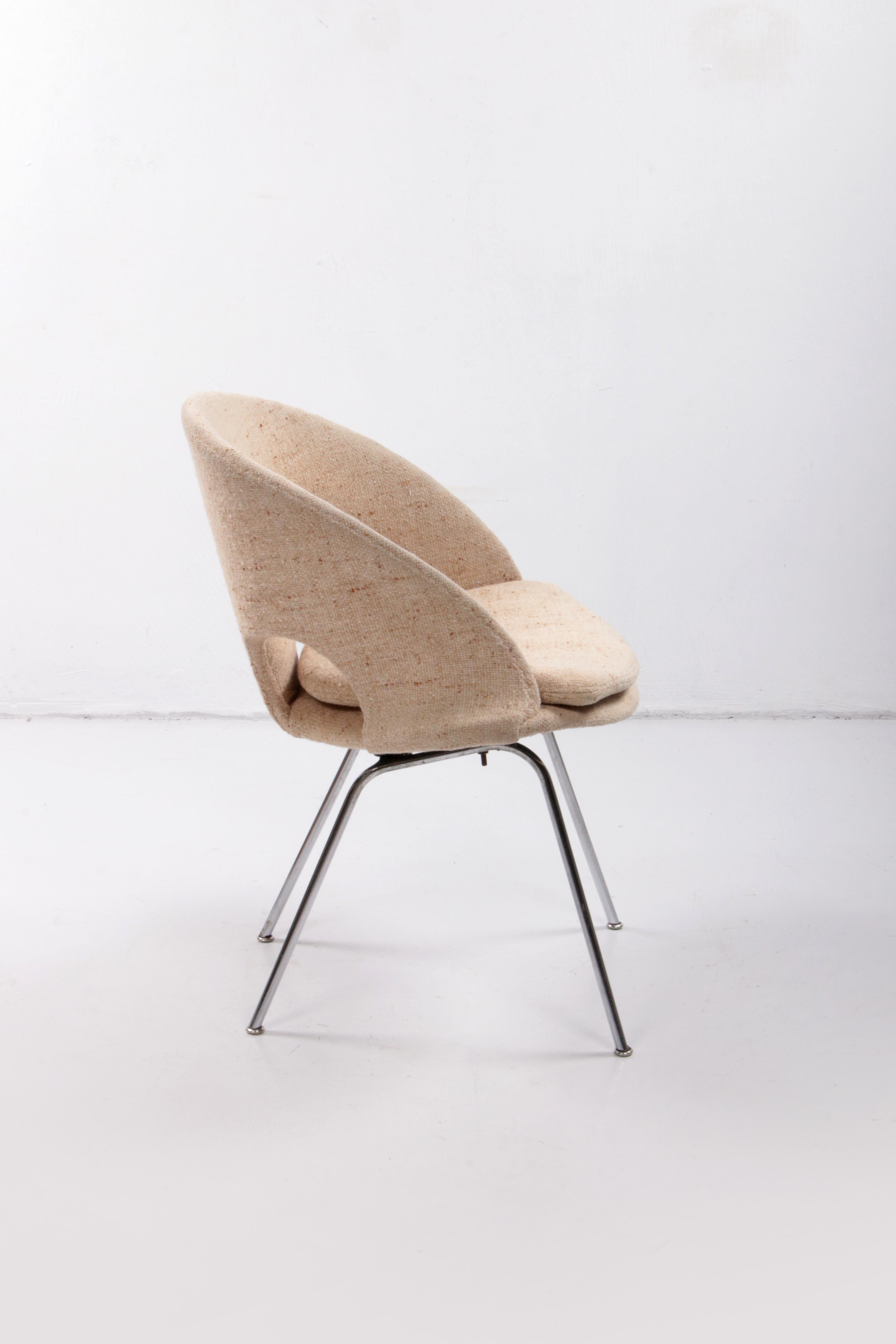 Fabric Knoll Dining Chair Model 350, Germany, 1950