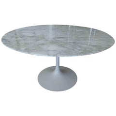 Antique Knoll Dining Table, Round