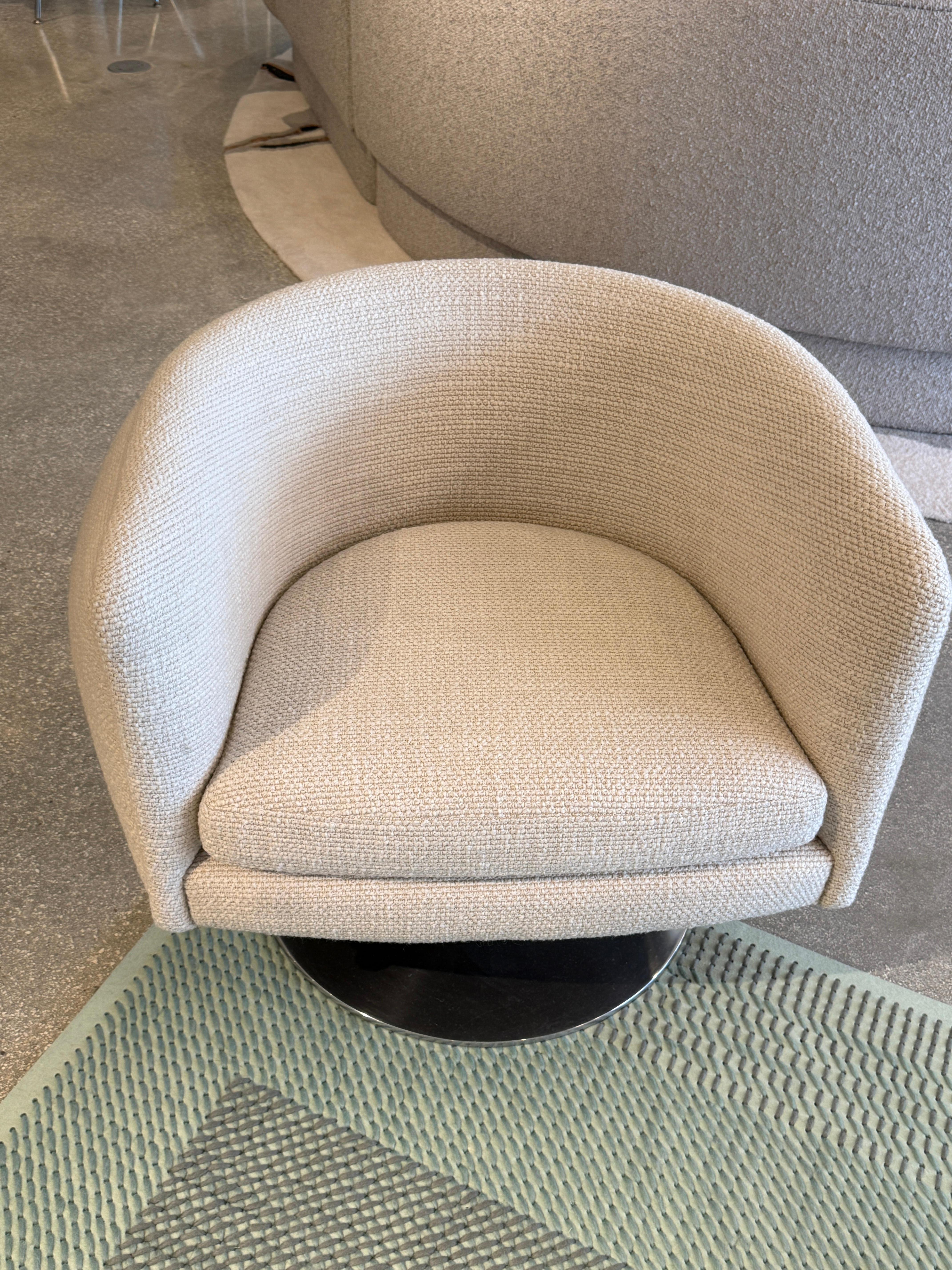 Moulage Knoll D’urso Swivel Chair en vente