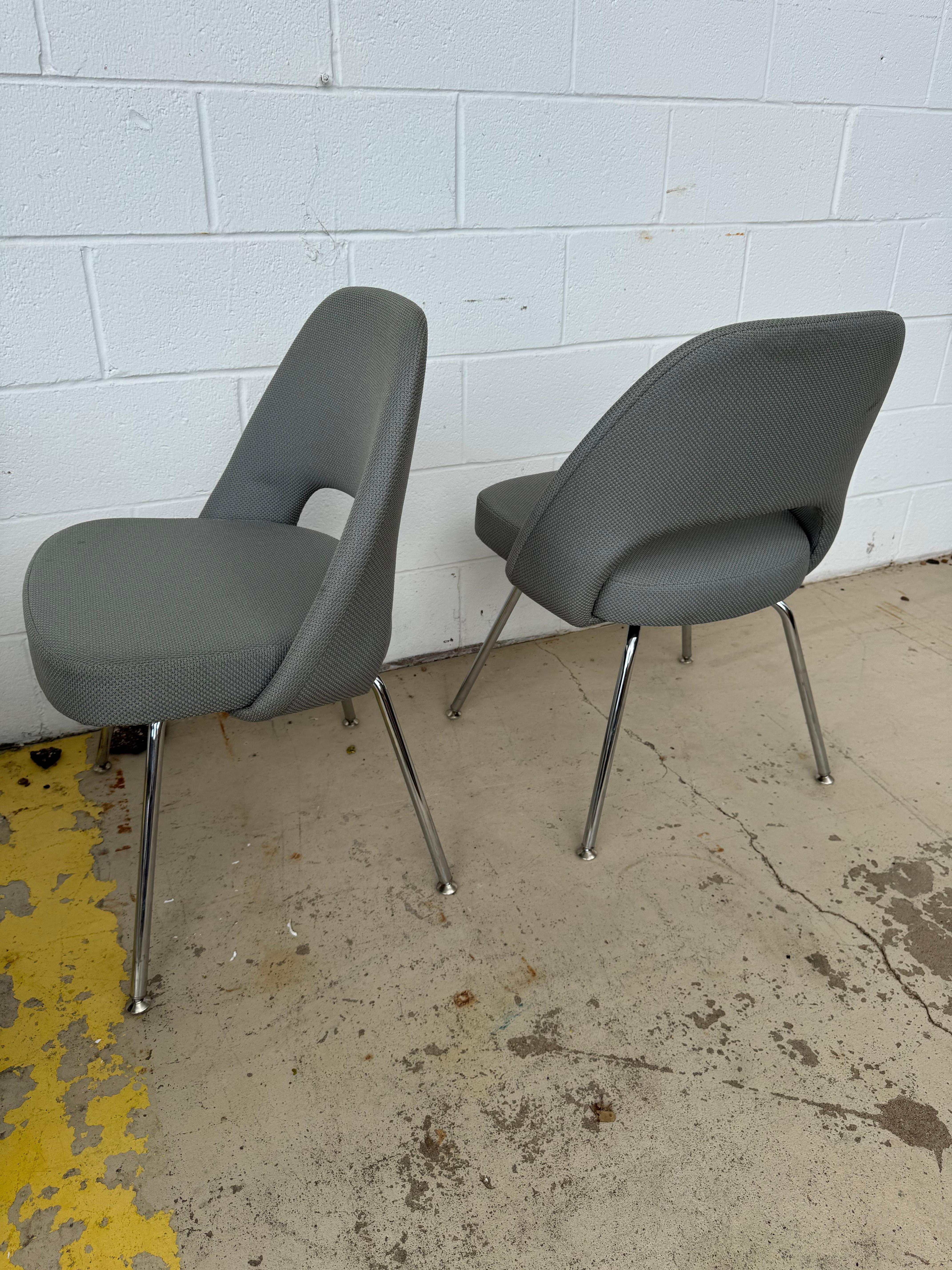Knoll Eero Saarinen 72CC Executive Side Chairs (ensemble de 6) Bon état - En vente à Pasadena, TX