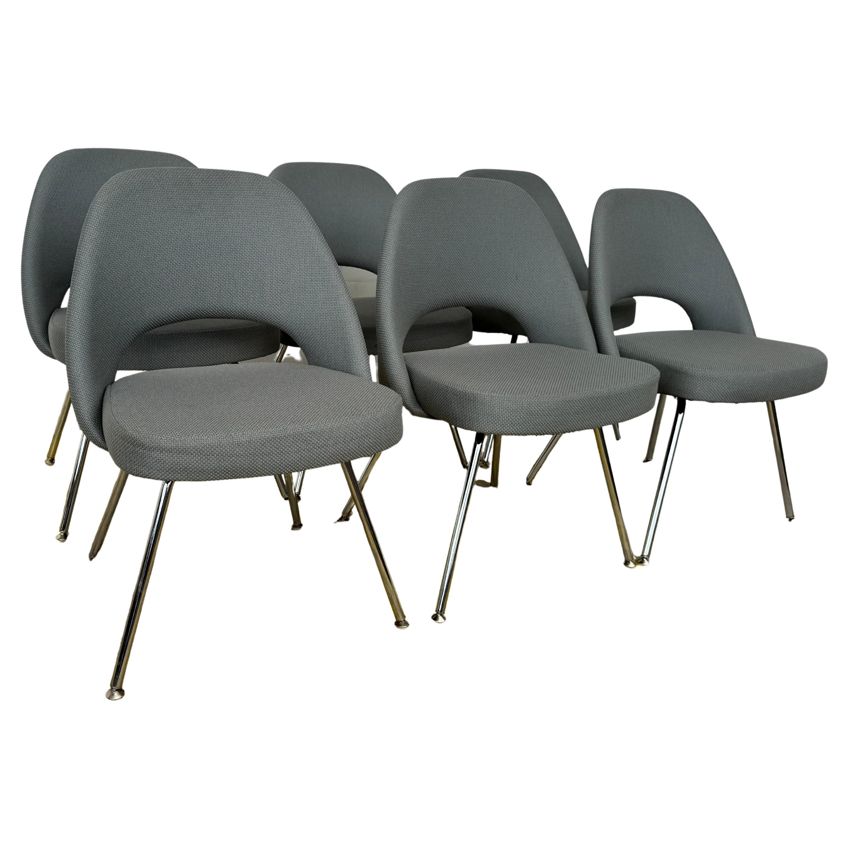 Knoll Eero Saarinen 72CC Executive Side Chairs (ensemble de 6) en vente