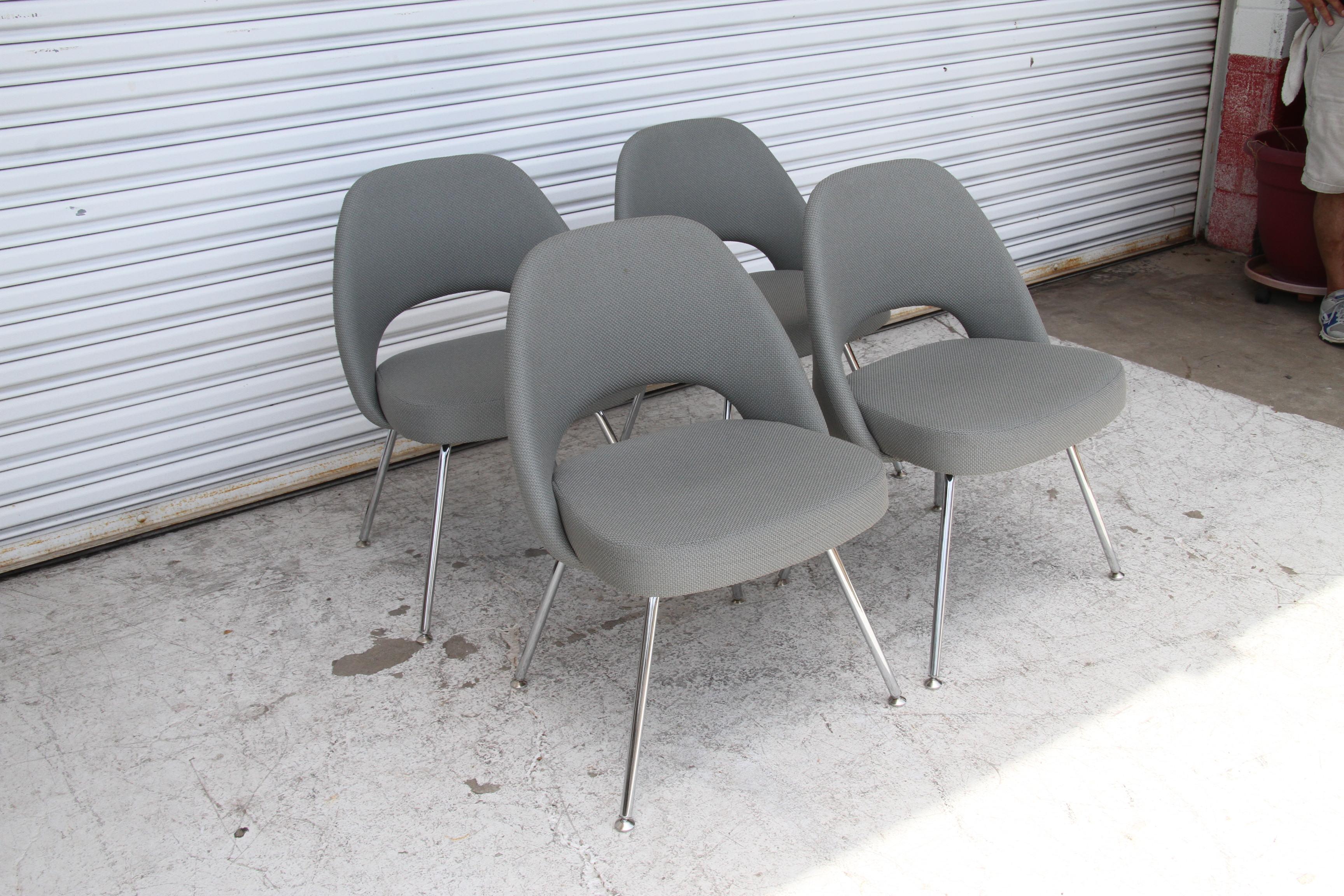 Set di sei poltrone Eero Saarinen 72CC di Knoll In condizioni buone in vendita a Pasadena, TX