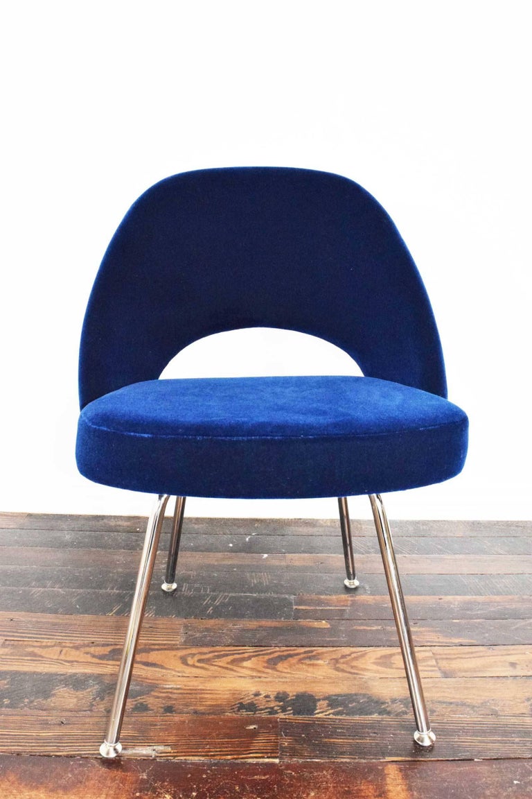 Knoll Eero Saarinen Armless Executive Chair 8 Available in Mohair For