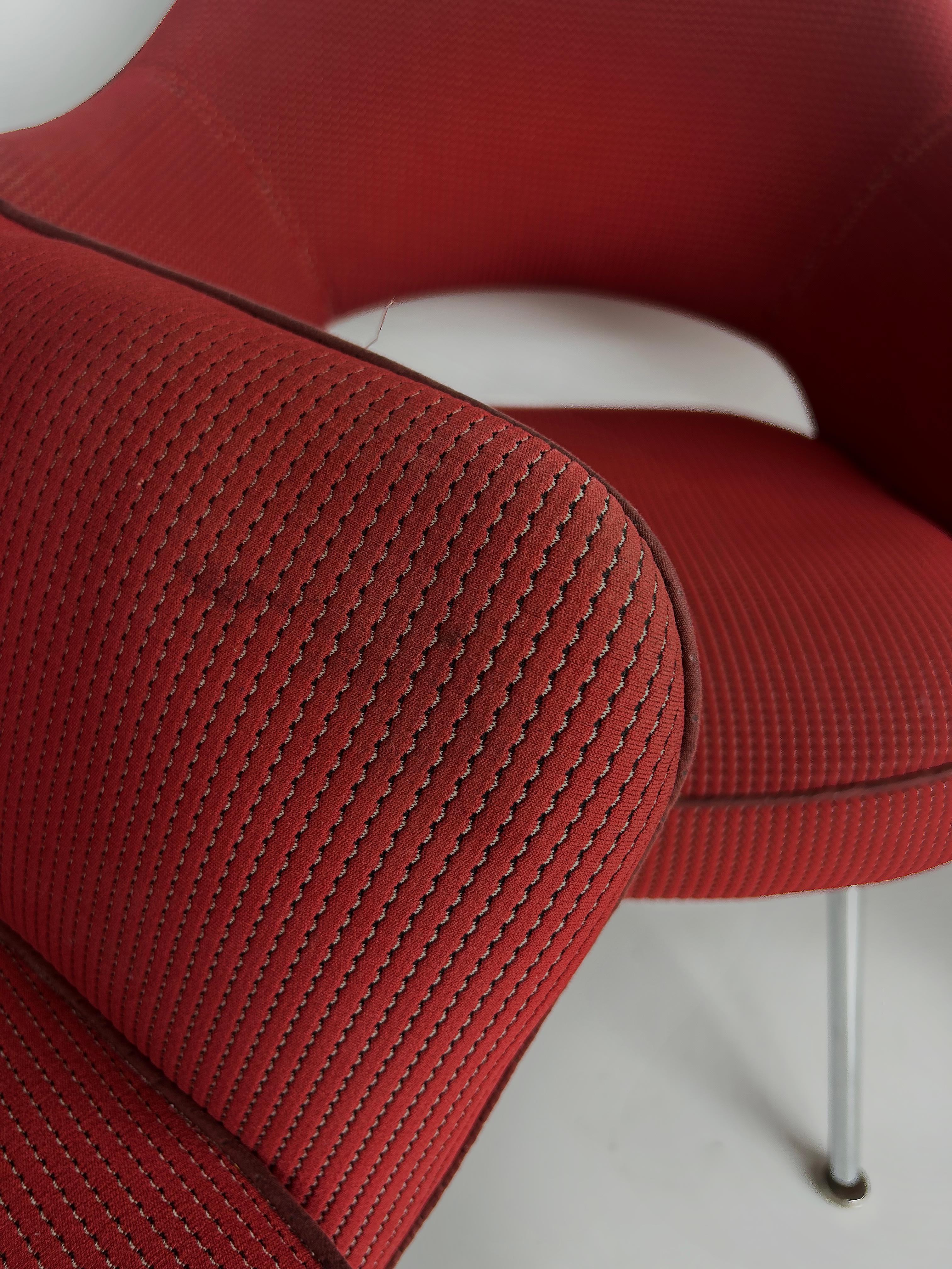 Knoll Eero Saarinen Executive Armchair #71 From Seagram Bldg., N.Y.C., Set of 4 For Sale 10