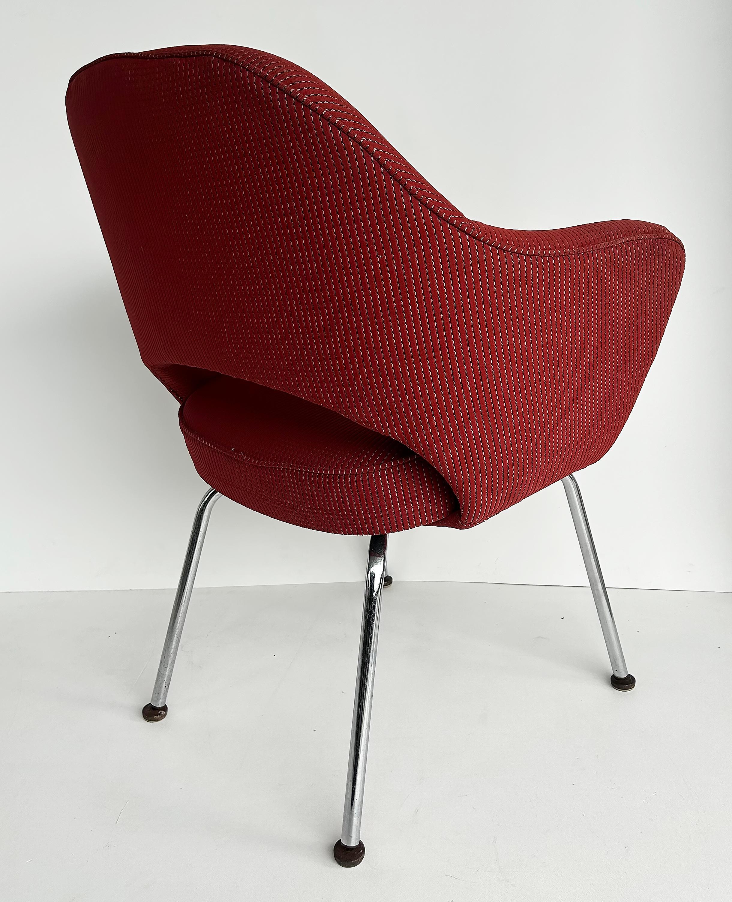 Aluminum Knoll Eero Saarinen Executive Armchair #71 From Seagram Bldg., N.Y.C., Set of 4 For Sale