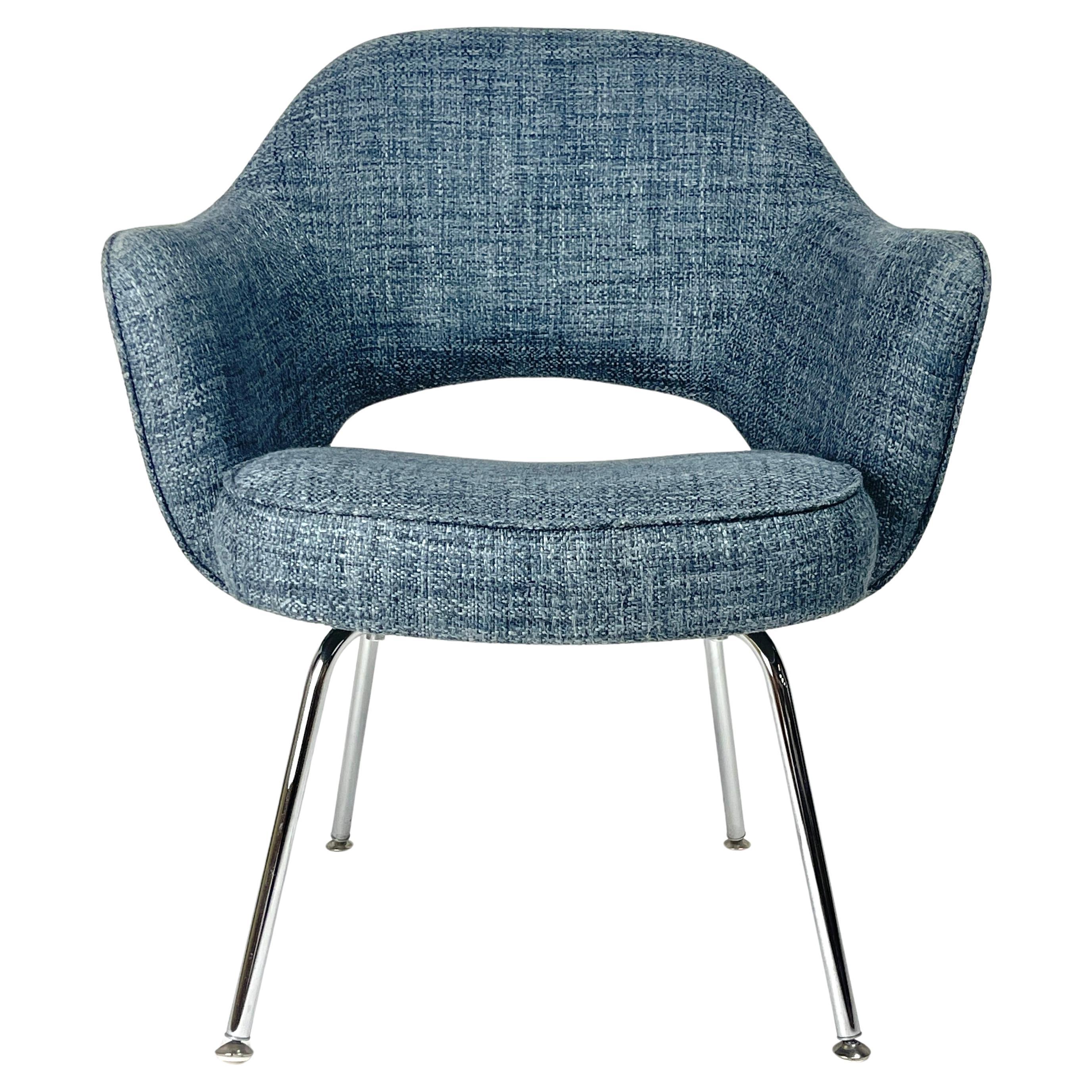 KNOLL Eero Saarinen Executive Armchairs- Textured Knoll Upholstery 7 available