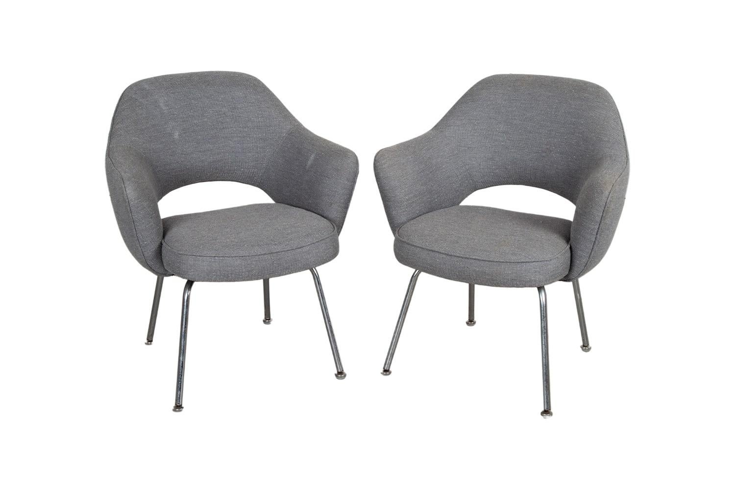 Poltrone direzionali Knoll in stile Eero Saarinen 6 disponibili in vendita 1
