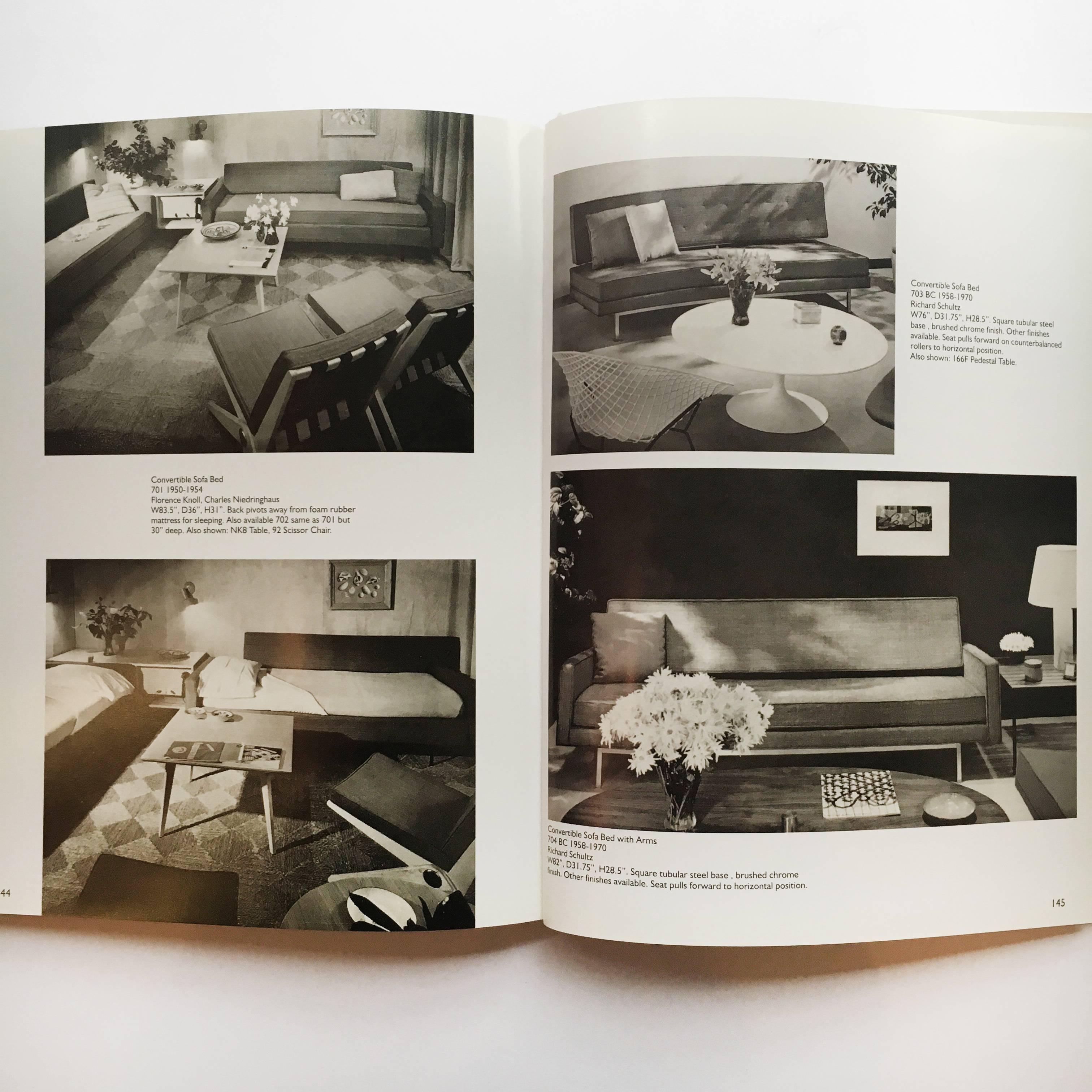 First edition, published by Schiffer Publishing, 1999

Starting out as a leather business in Stuttgart, 1865, the Knoll Empire grew as Walter Knoll expanded the furniture manufacturing, making pieces of such high quality that they were appointed