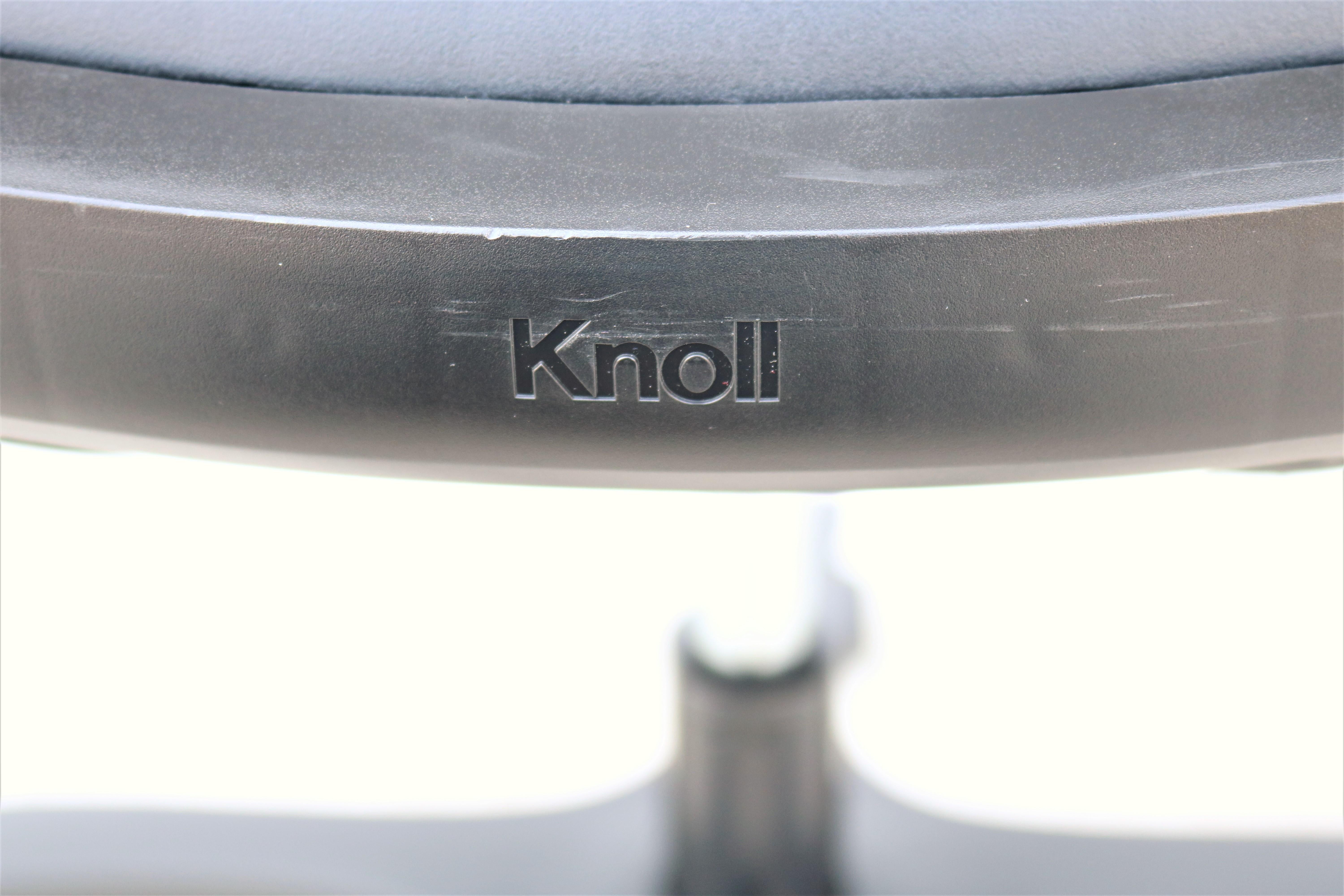 Chaise de bureau ergonomique noire de la génération Knoll entièrement réglable, neuve en vente 7