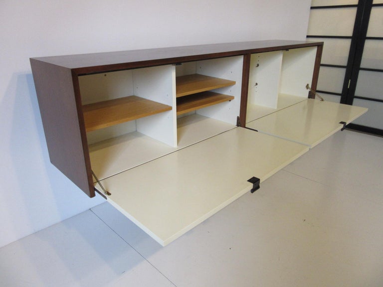 Knoll Hanging Credenza / Designed by Florence Knoll at 1stDibs