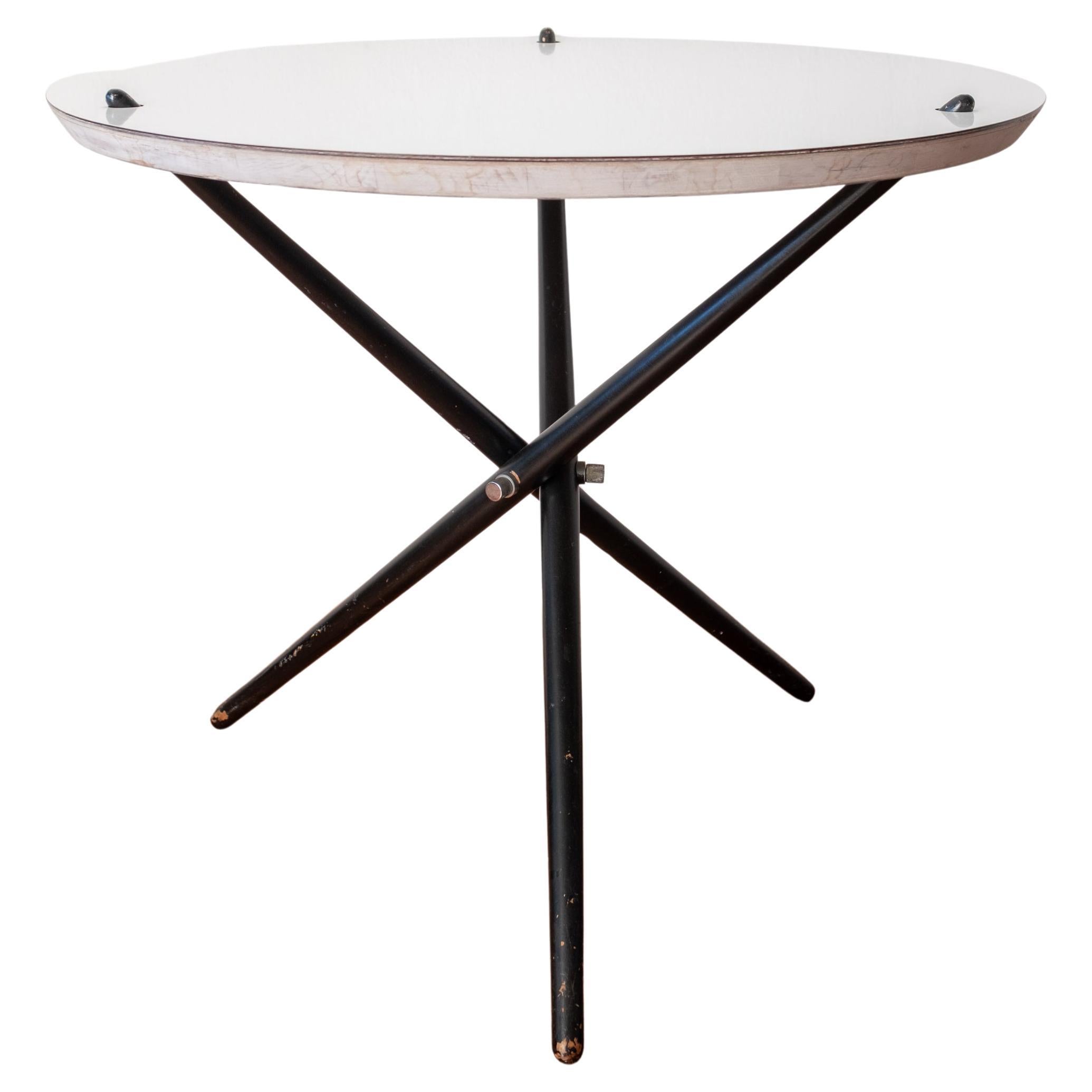 Knoll Hans Bellman Tripod Occasional Table Mid Century For Sale