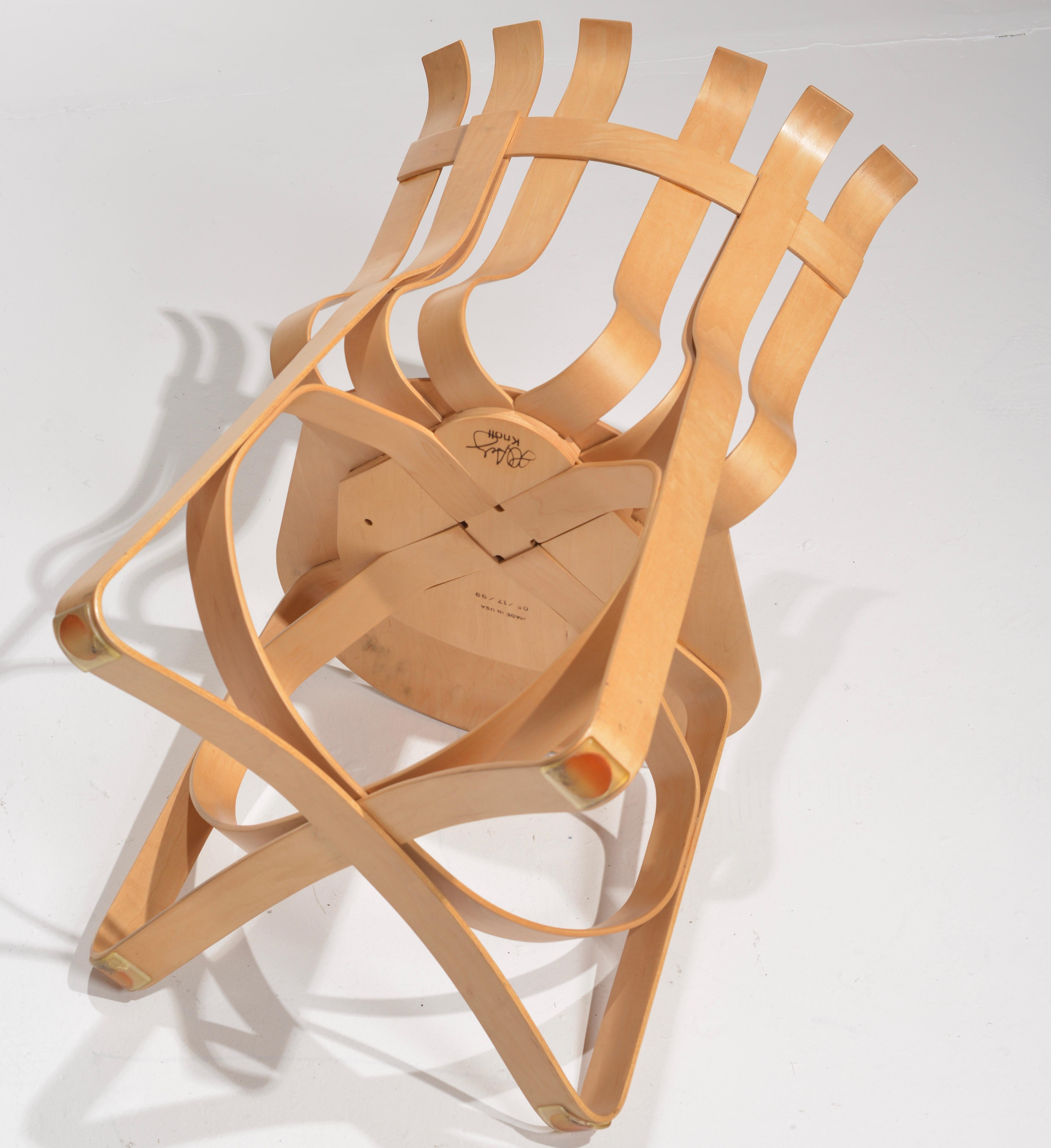 Knoll Hat Trick Chair by Frank Gehry 3