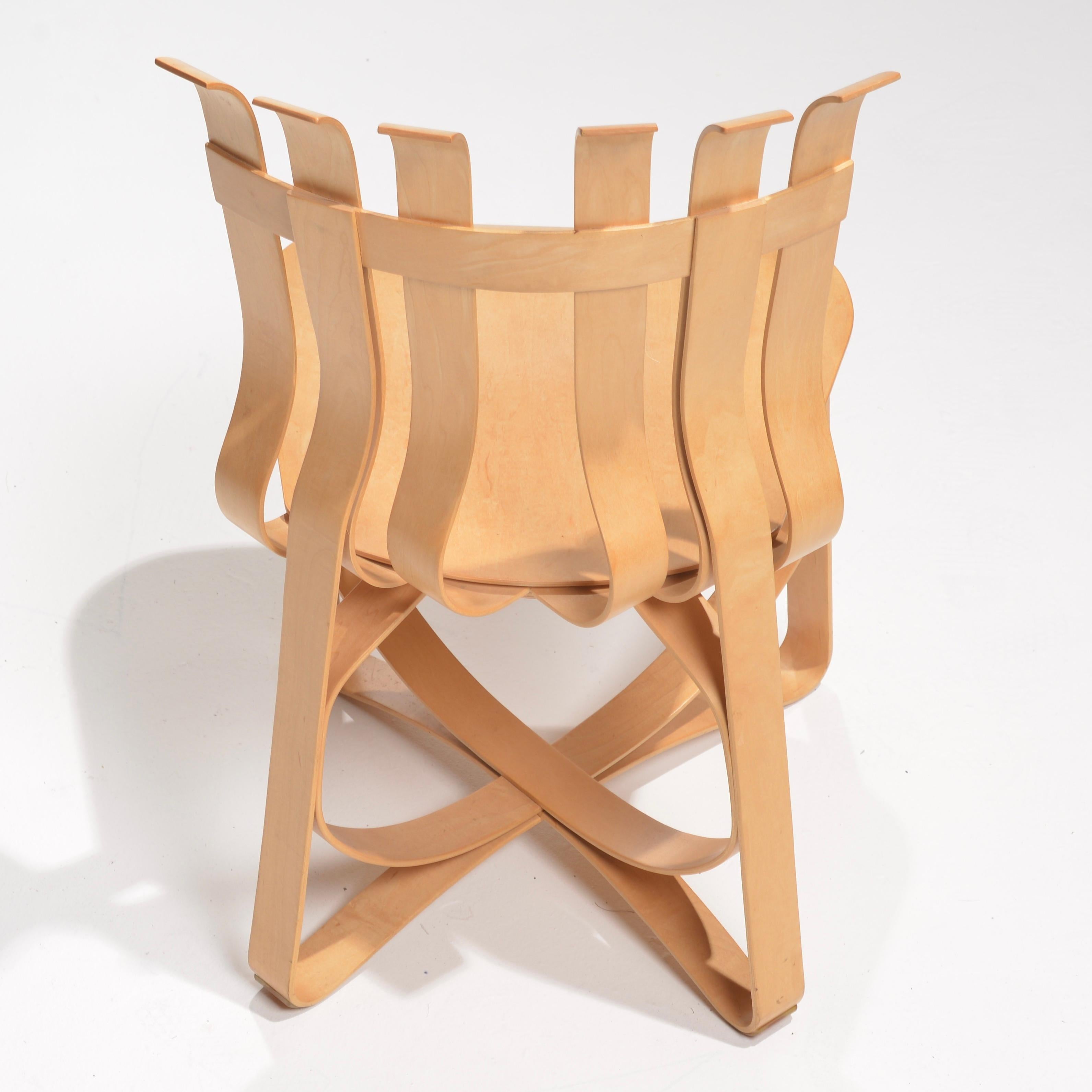 Laminated Knoll Hat Trick Chair by Frank Gehry