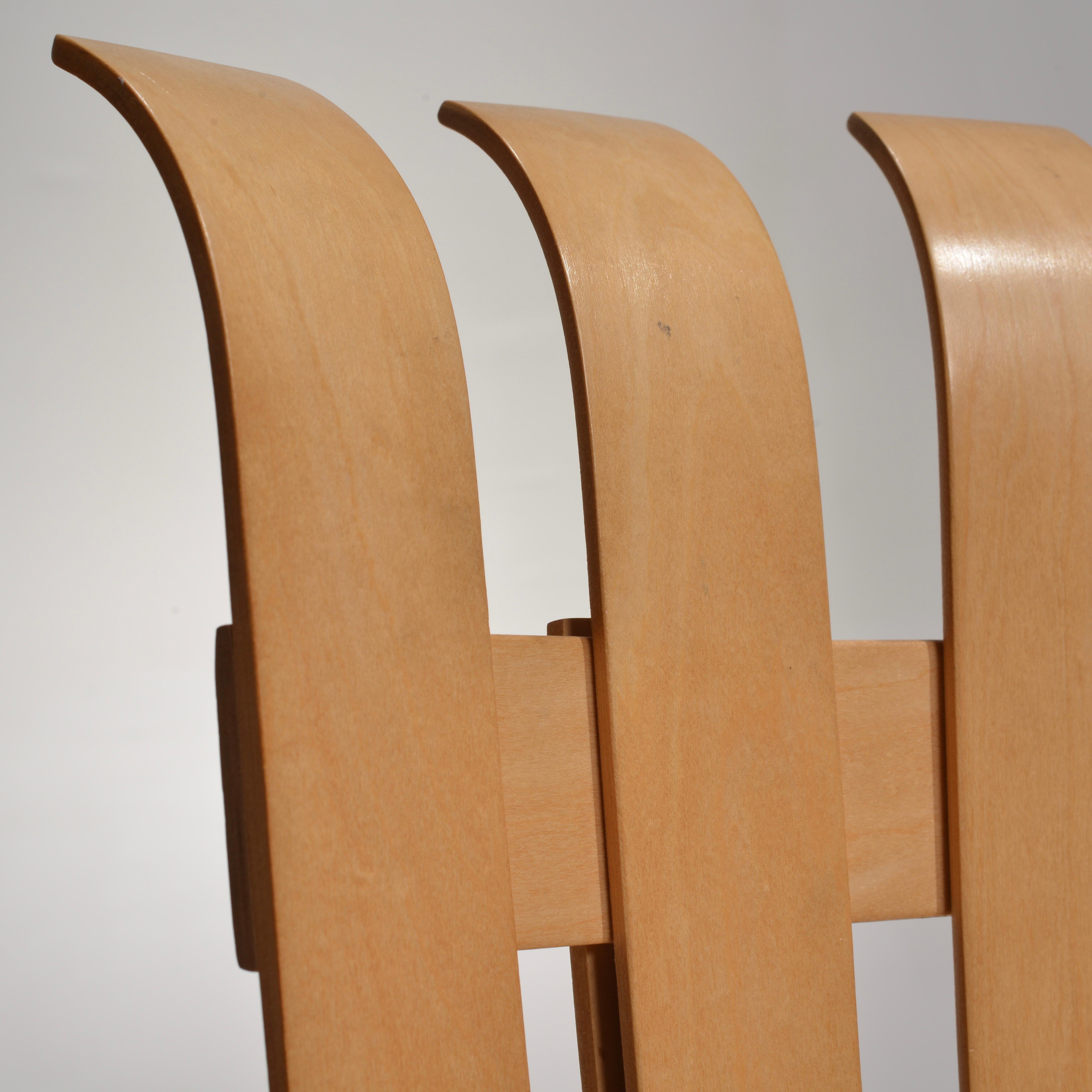 Maple Knoll Hat Trick Chair by Frank Gehry